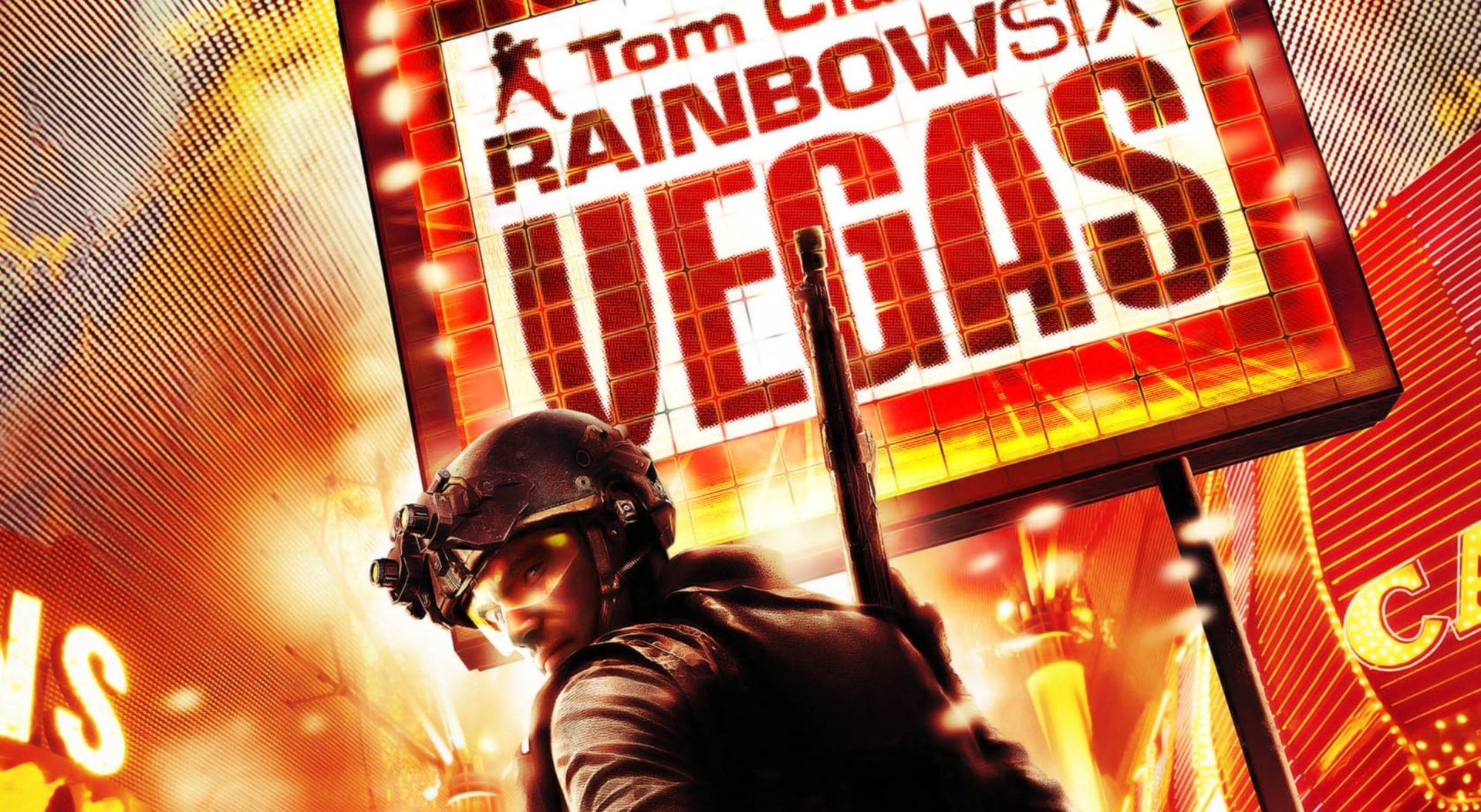 western script, headshot, 1080P, real people, rainbow six vegas, vegas, tom clancys rainbow six vegas, skill, men, video game, digital, communication, HD Wallpaper