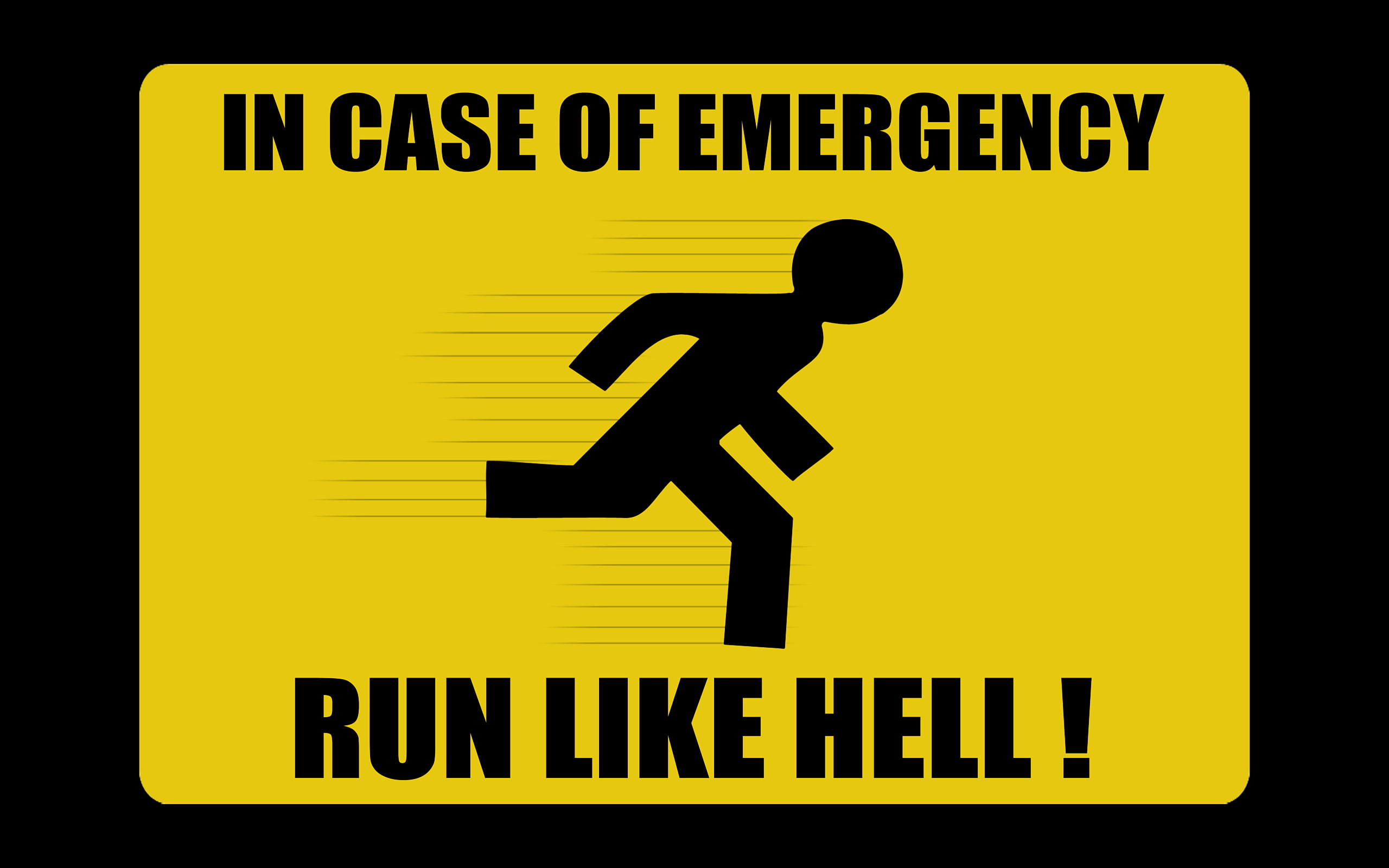 emergency, 2K, run, hell, case, HD Wallpaper