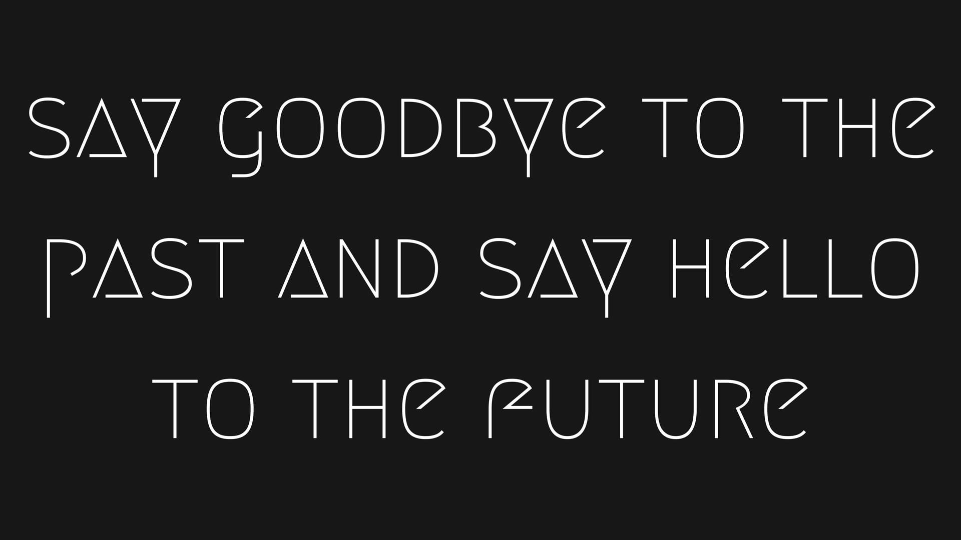 board, number, past, cut out, western script, communication, backgrounds, technology, sign, black background, goodbye, no people, black color, say, full frame, HD Wallpaper