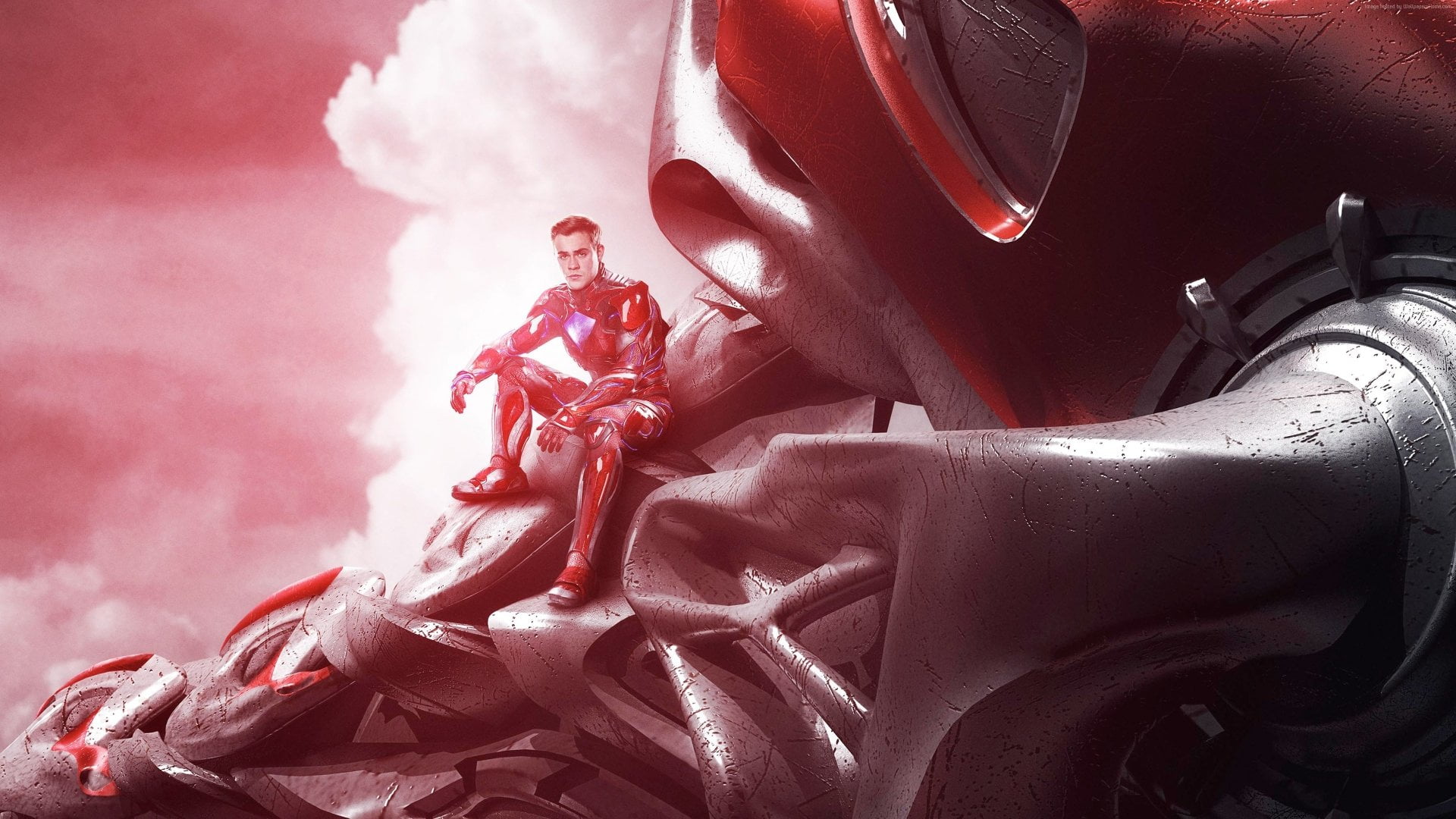 Power Rangers (2017), smoke - physical structure, Zord (Power Rangers), no people, statue, Power Rangers, arts culture and entertainment, Jason Lee Scott, HD Wallpaper