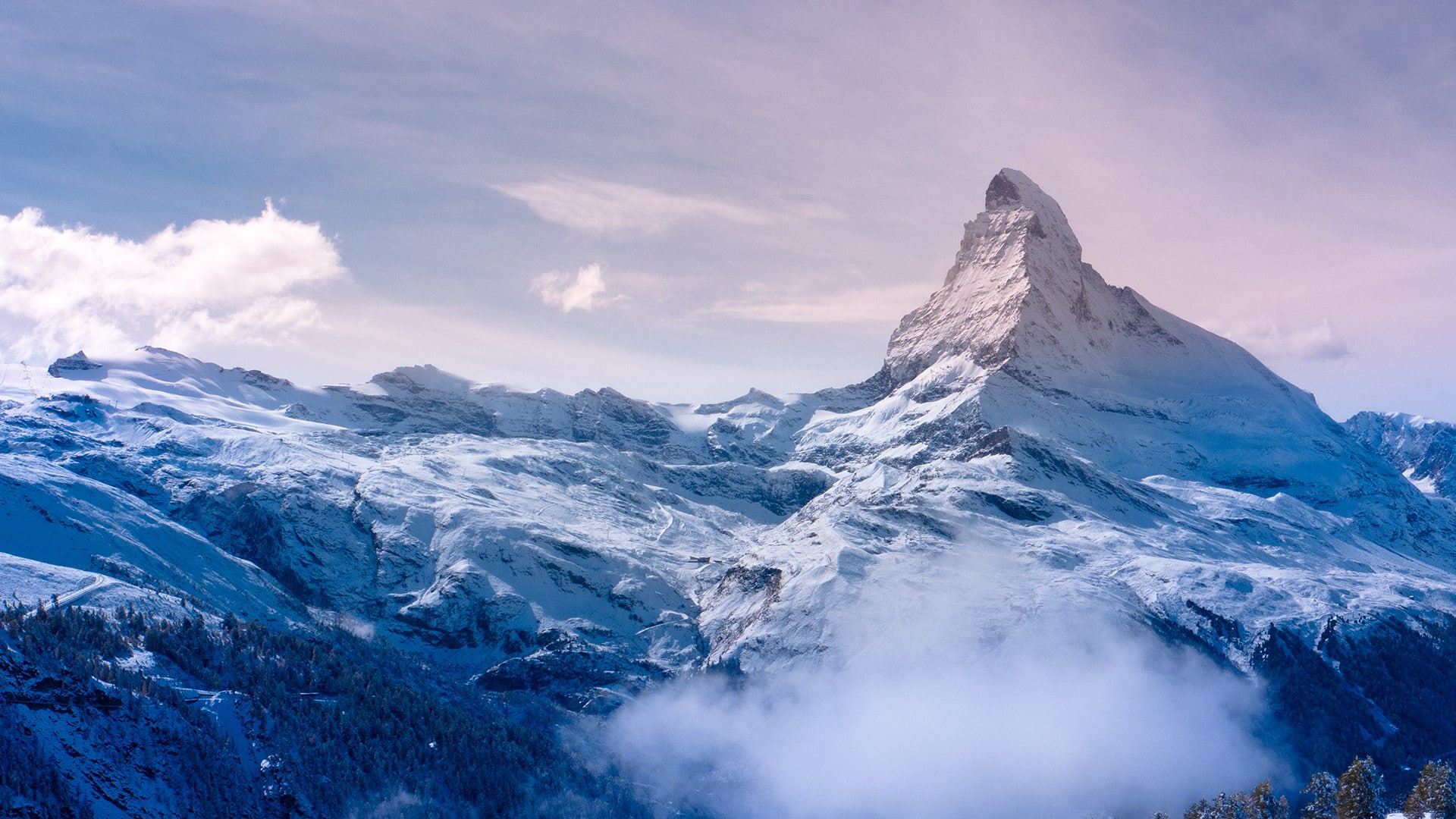 matterhorn, peak, mountain, 1080P, HD Wallpaper