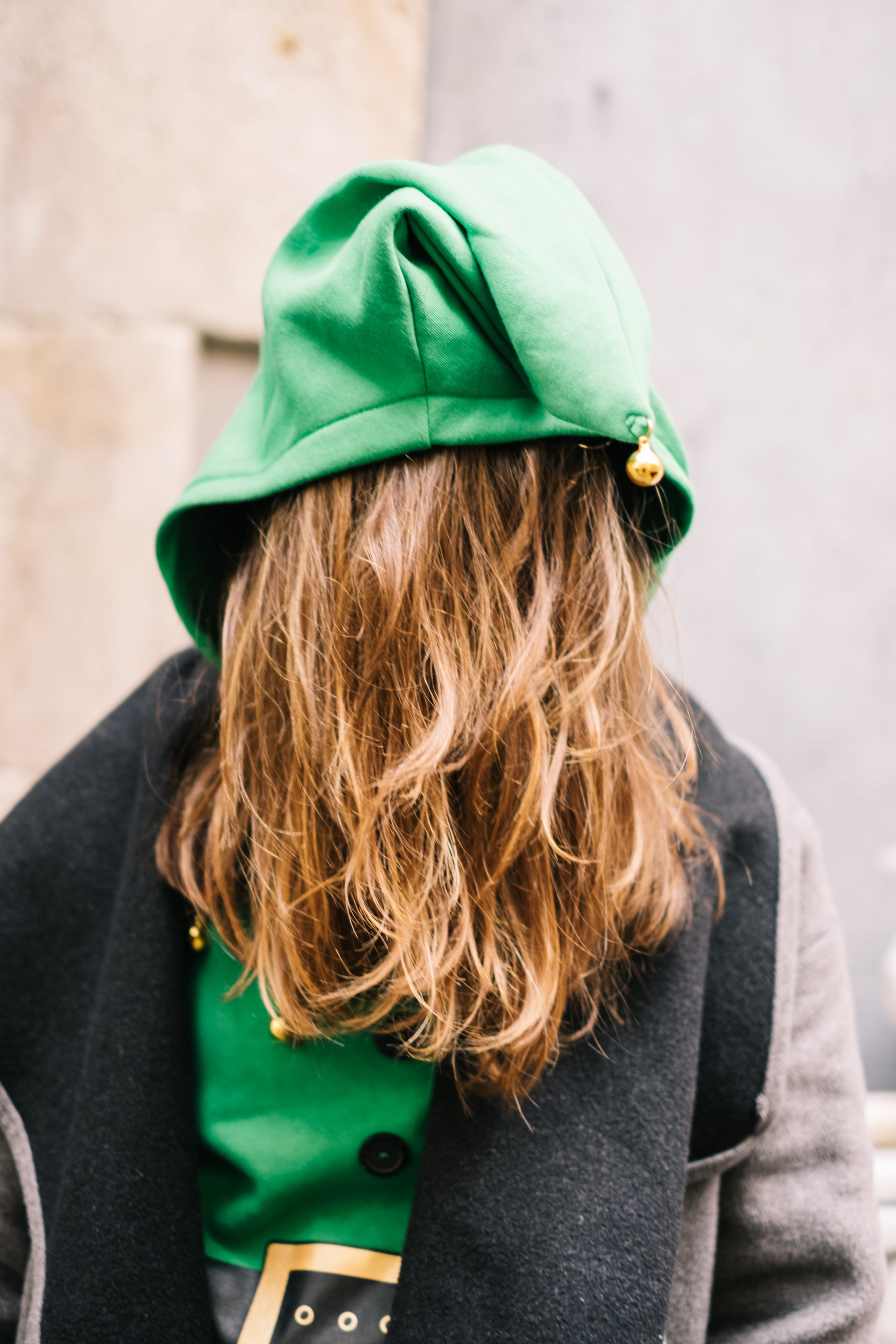 hood - clothing, street photography, leisure activity, portrait, day, one person, costume, sweater, people, focus on foreground, spirit, warm clothing, Phone HD Wallpaper