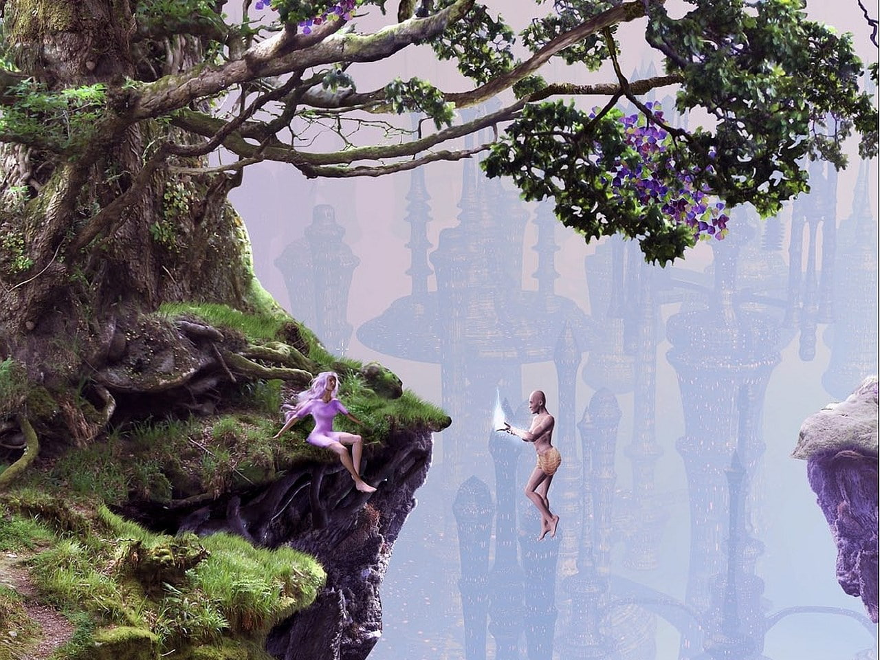 720P, cg chosen enviroments, HD Wallpaper