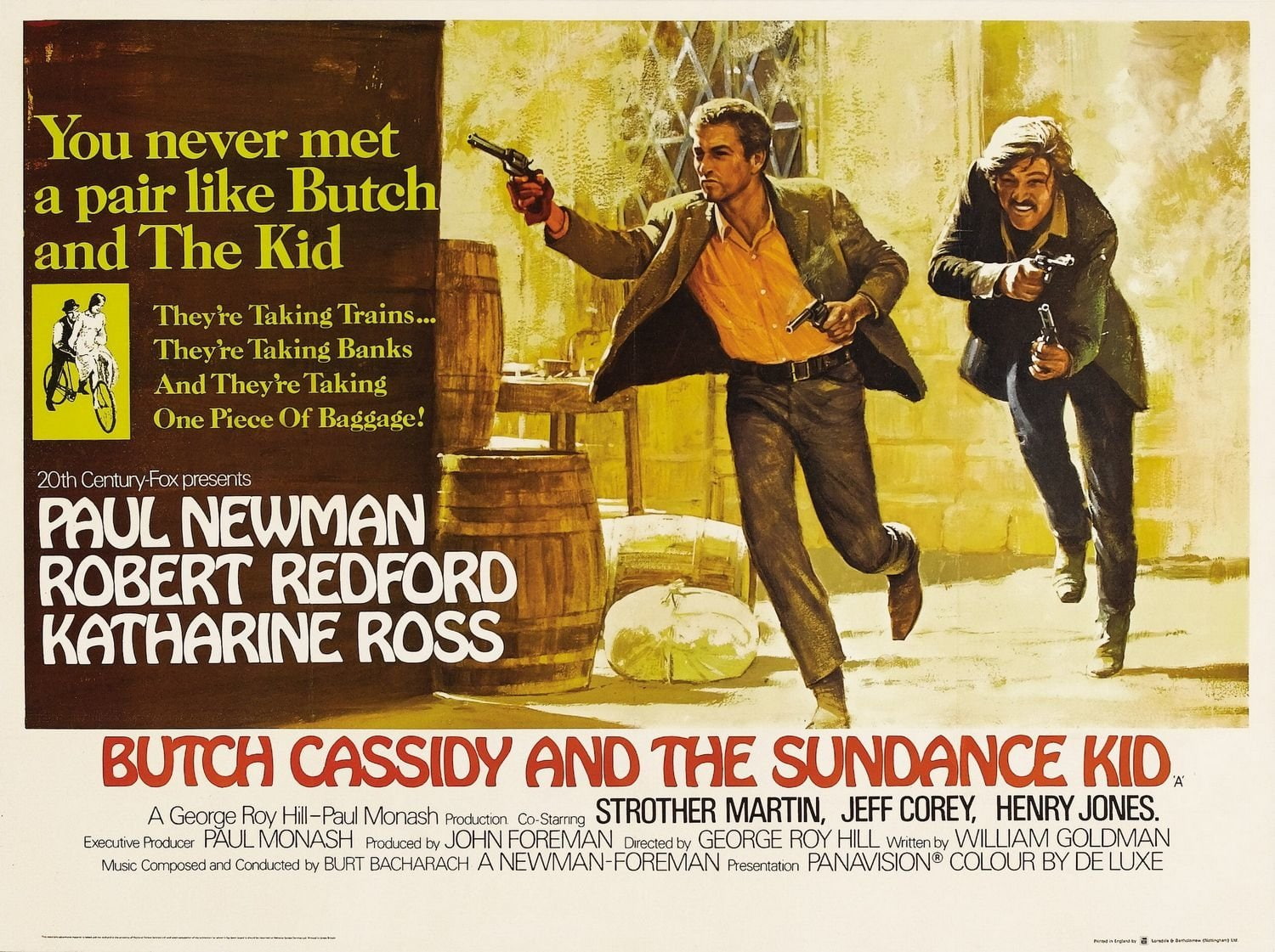 Movie, 720P, Butch Cassidy And The Sundance Kid, HD Wallpaper