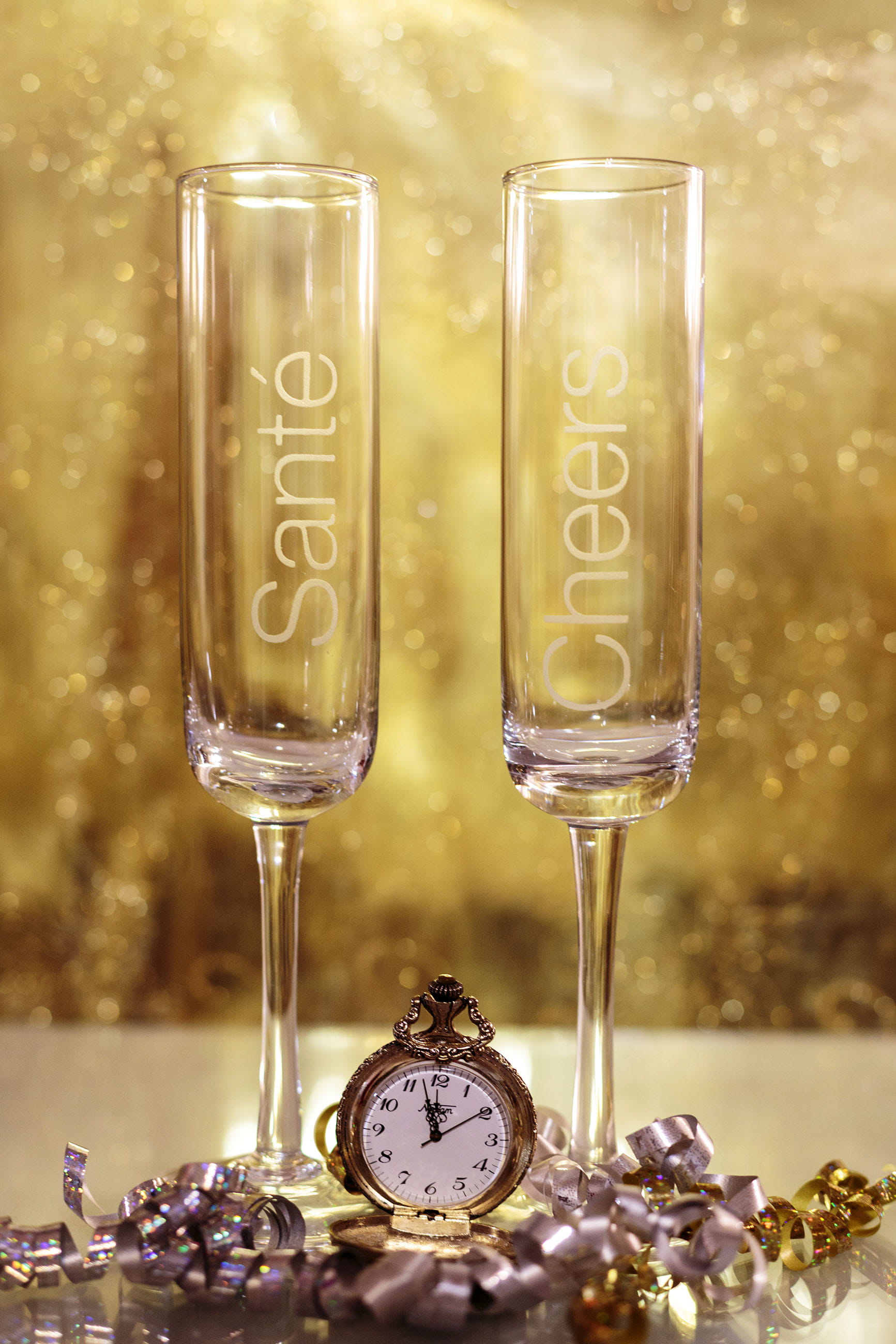 winter, nature, good luck, glass - material, drink, clock, invite, celebration, invitation, focus on foreground, evening, greeting, 2018, party, light, Phone HD Wallpaper