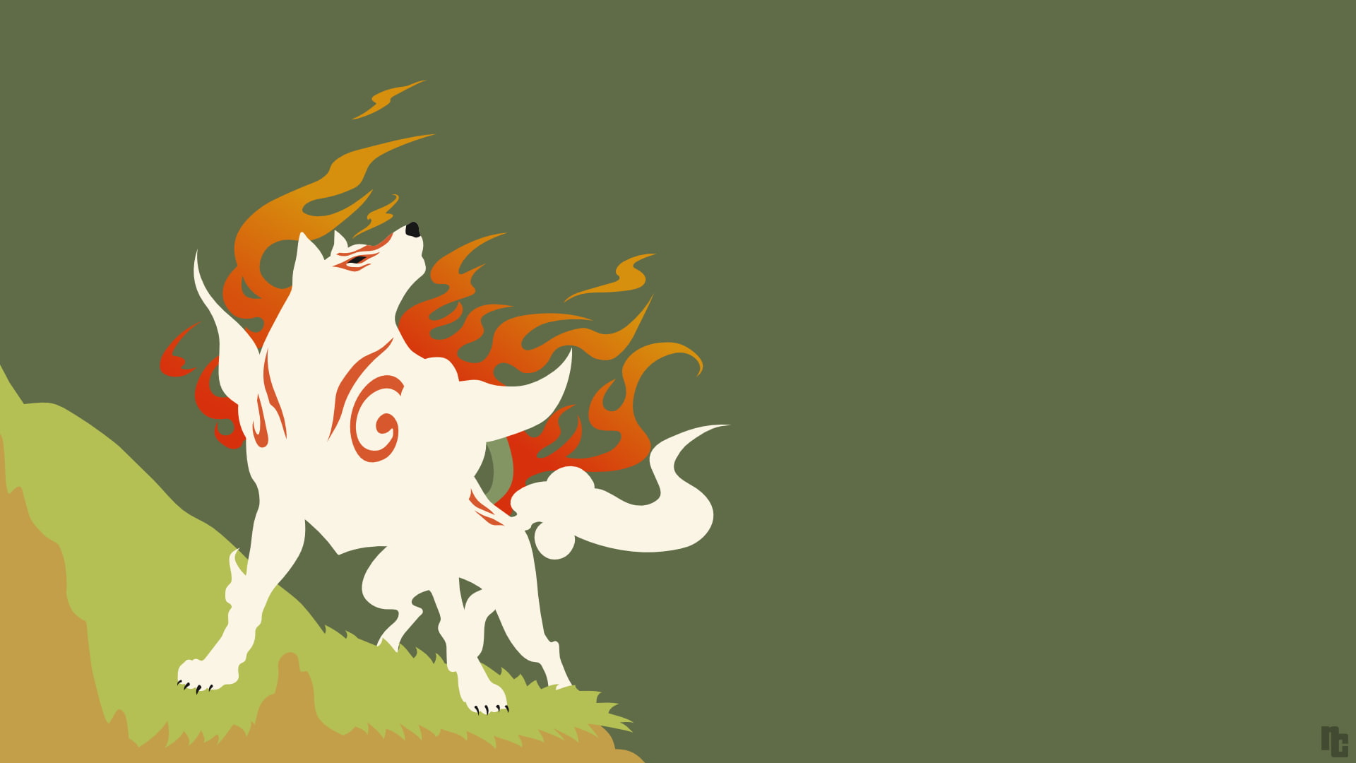 Amaterasu, Ōkami, Video Game, 1080P, HD Wallpaper