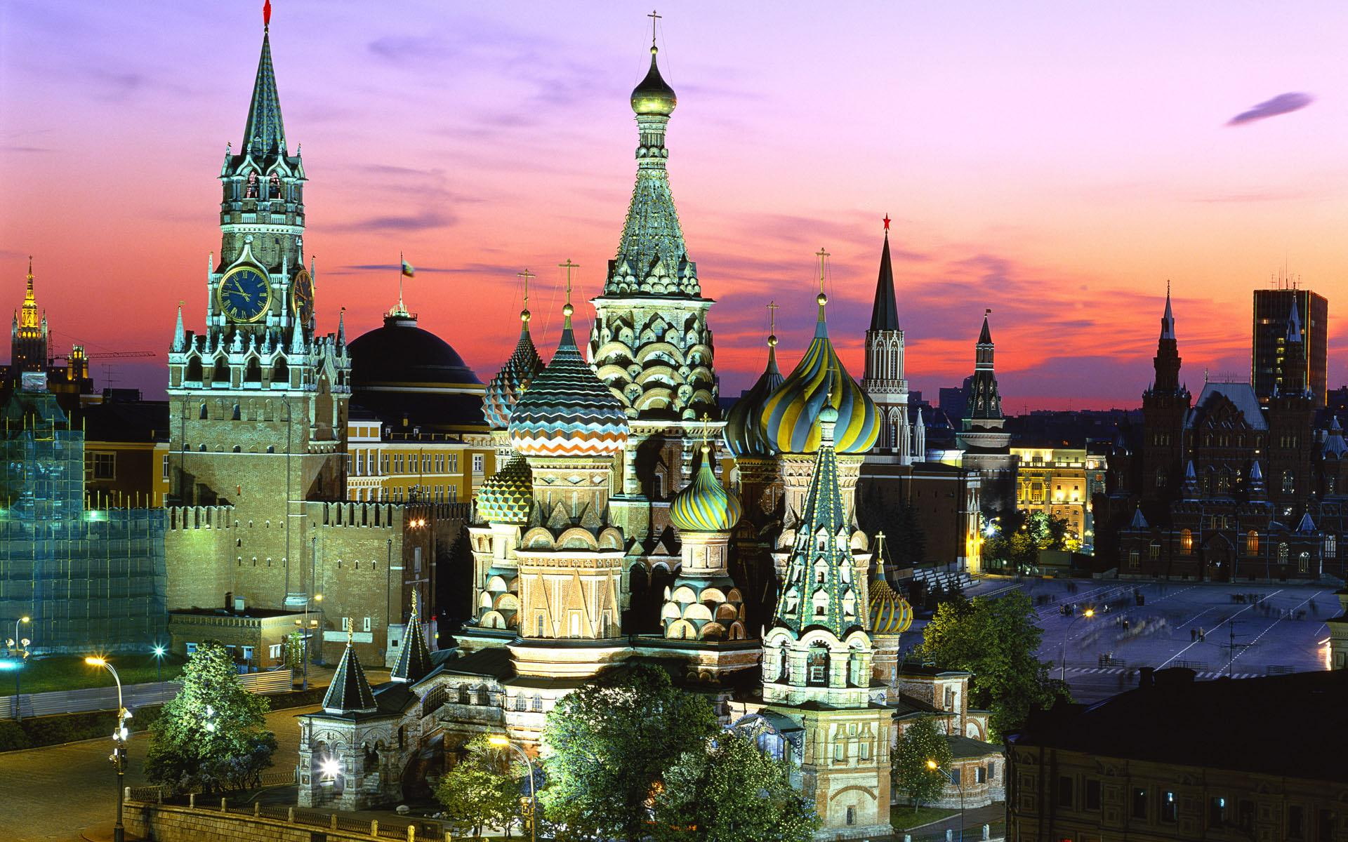 russia, st basils, cityscale, basil, st, s, animals, photo, 1080P, castle, HD Wallpaper