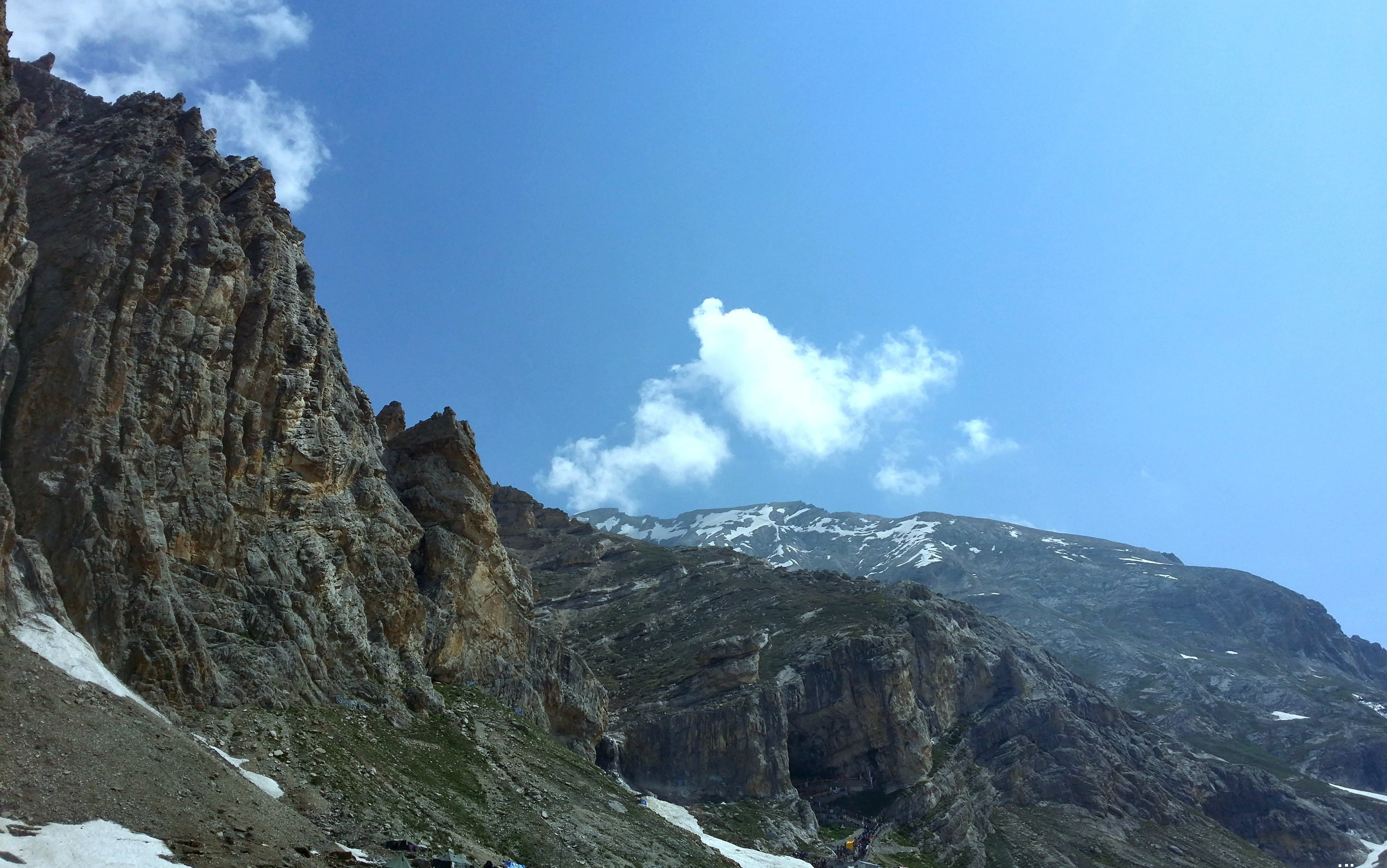 cave, 4K, holy, amarnath, HD Wallpaper