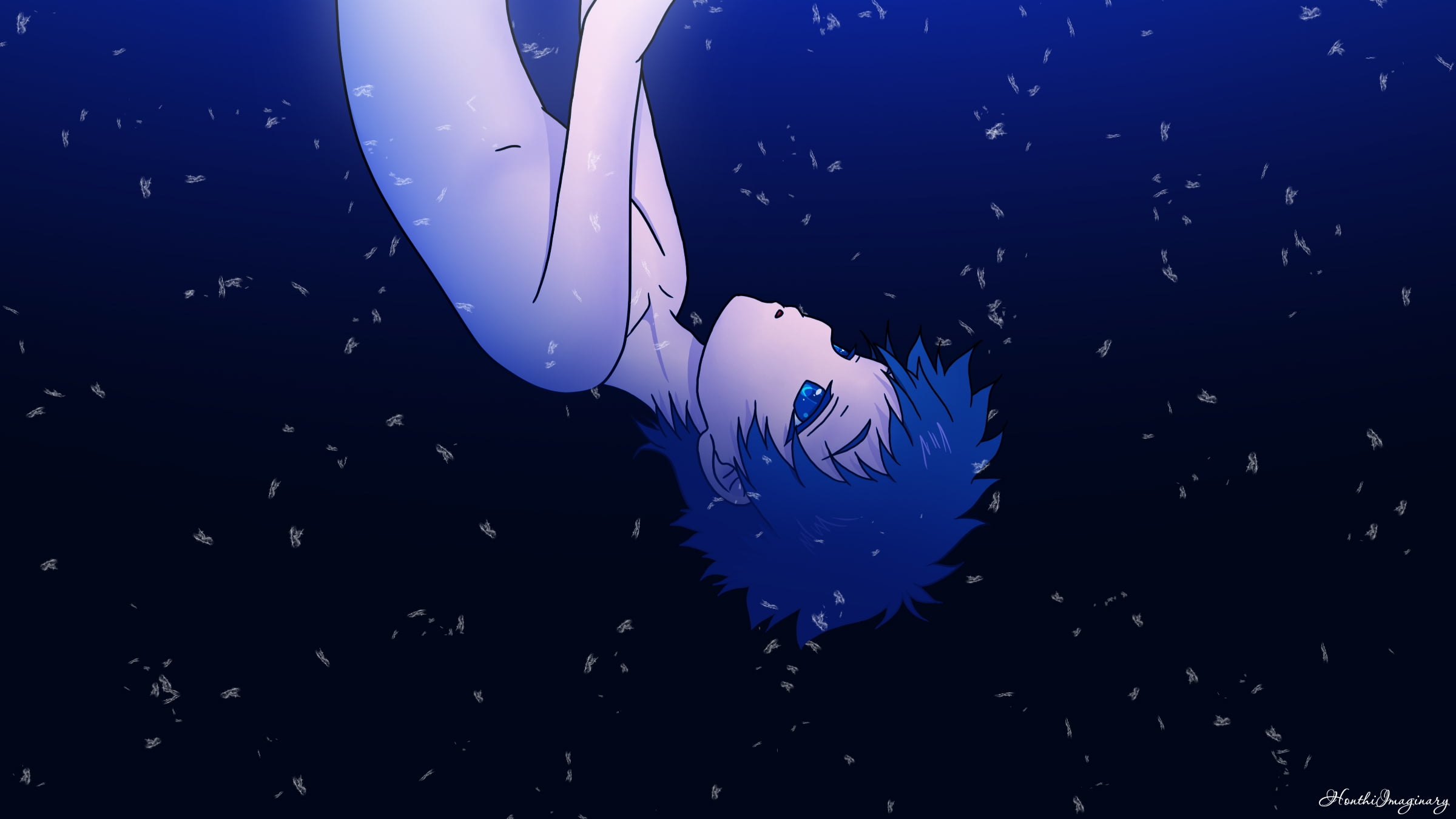 1080P, Anime, Nagi no Asukara, Hikari Sakishima, HD Wallpaper
