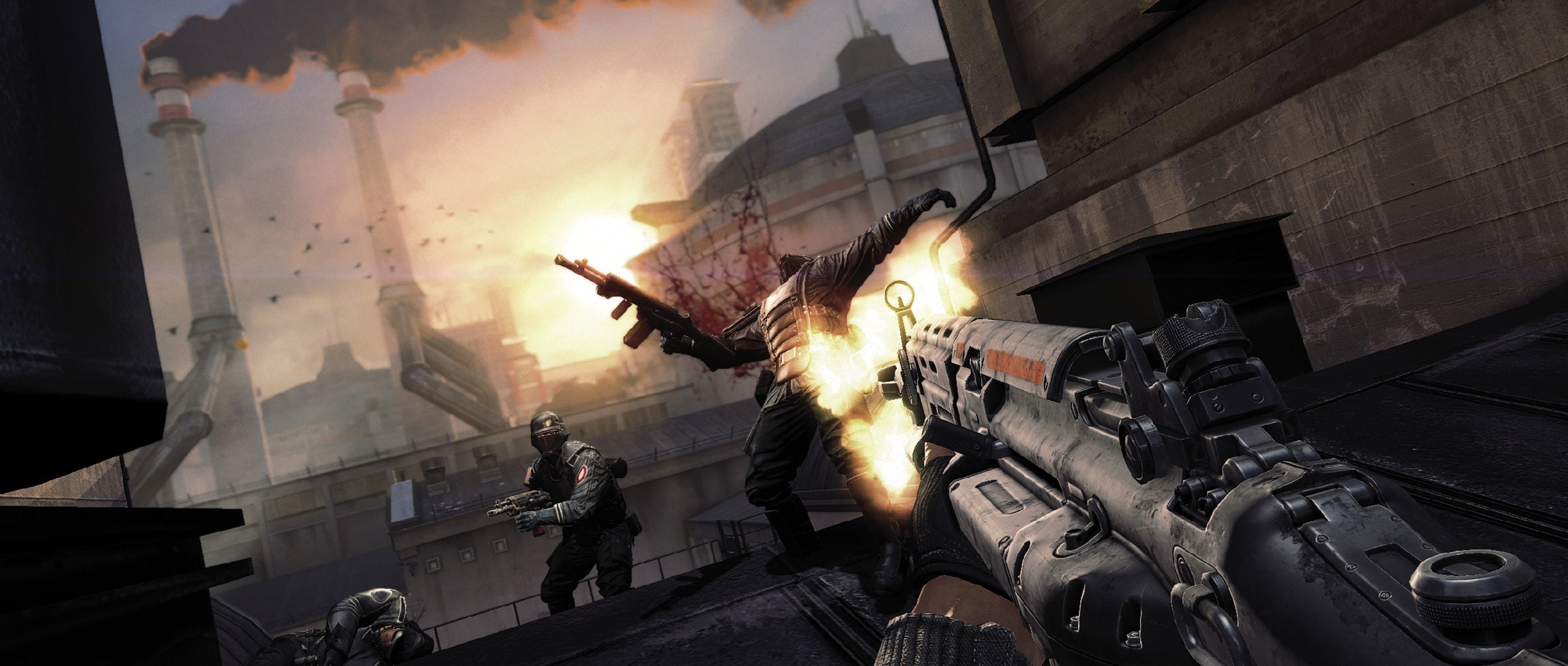 wolfenstein, blood, 1080P, fps, fighting, shooter, war, action, old, 1wob, adventure, HD Wallpaper