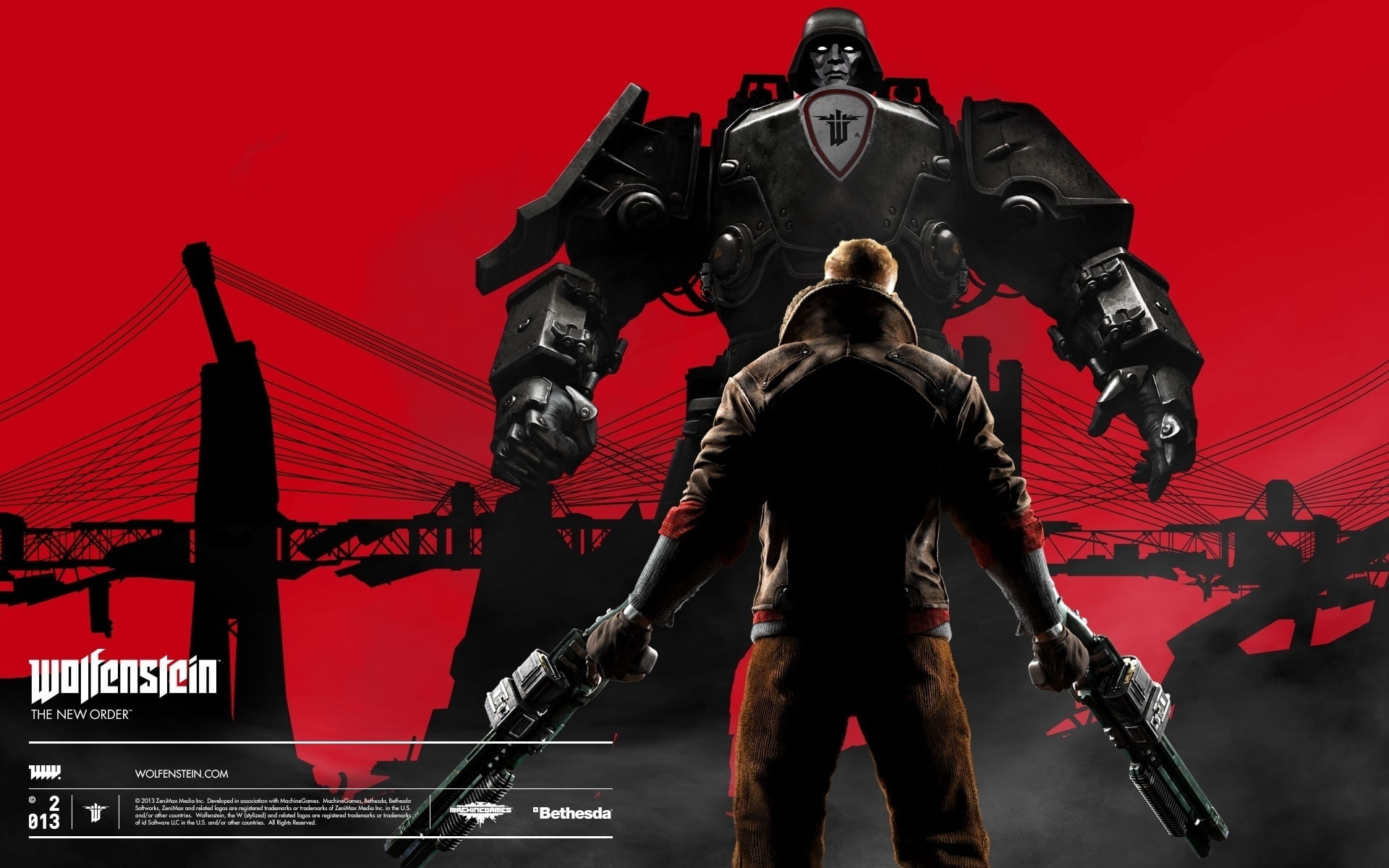 1080P, order, new, wolfenstein, HD Wallpaper