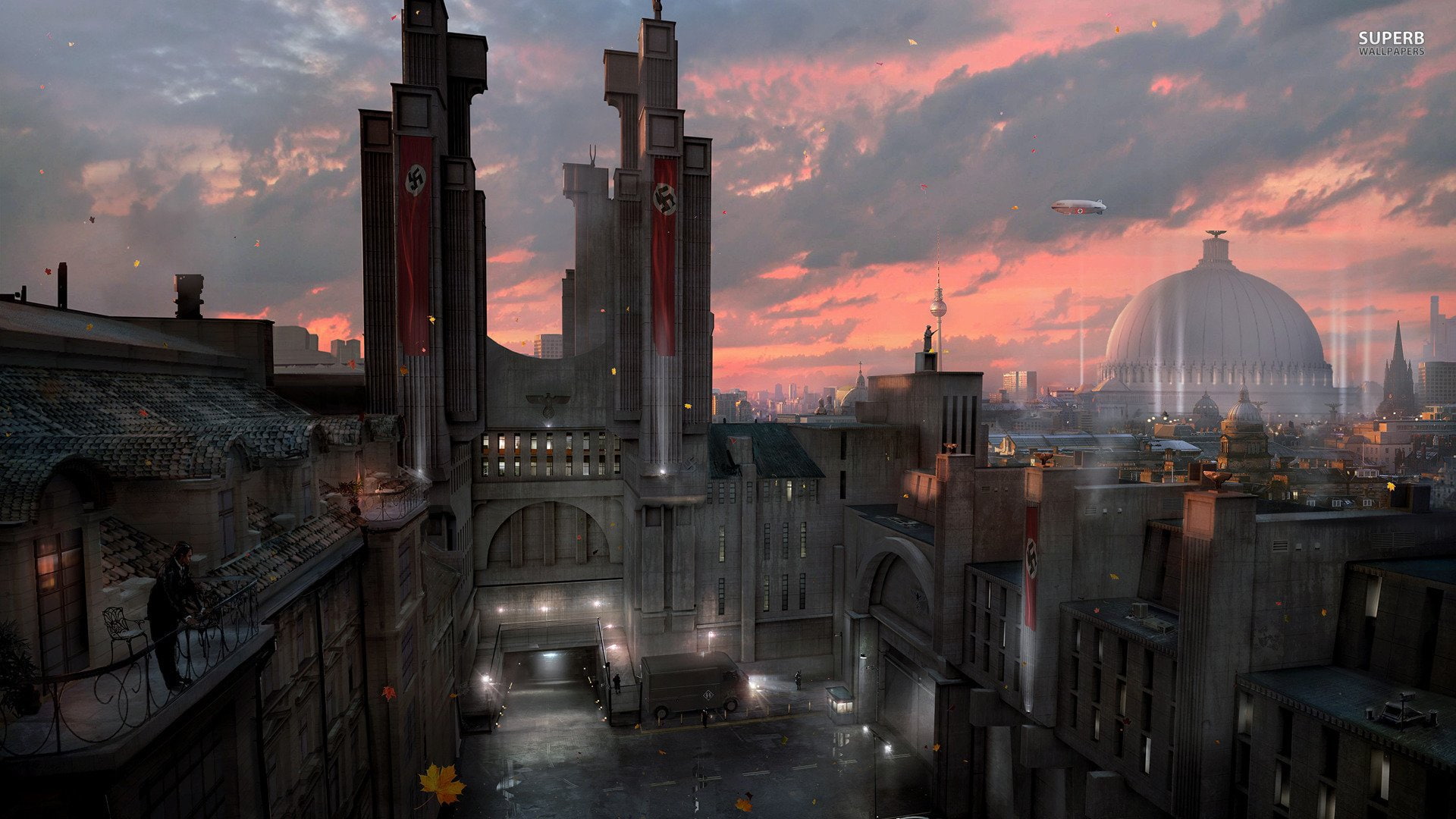 Wolfenstein, 1080P, Wolfenstein: The New Order, HD Wallpaper
