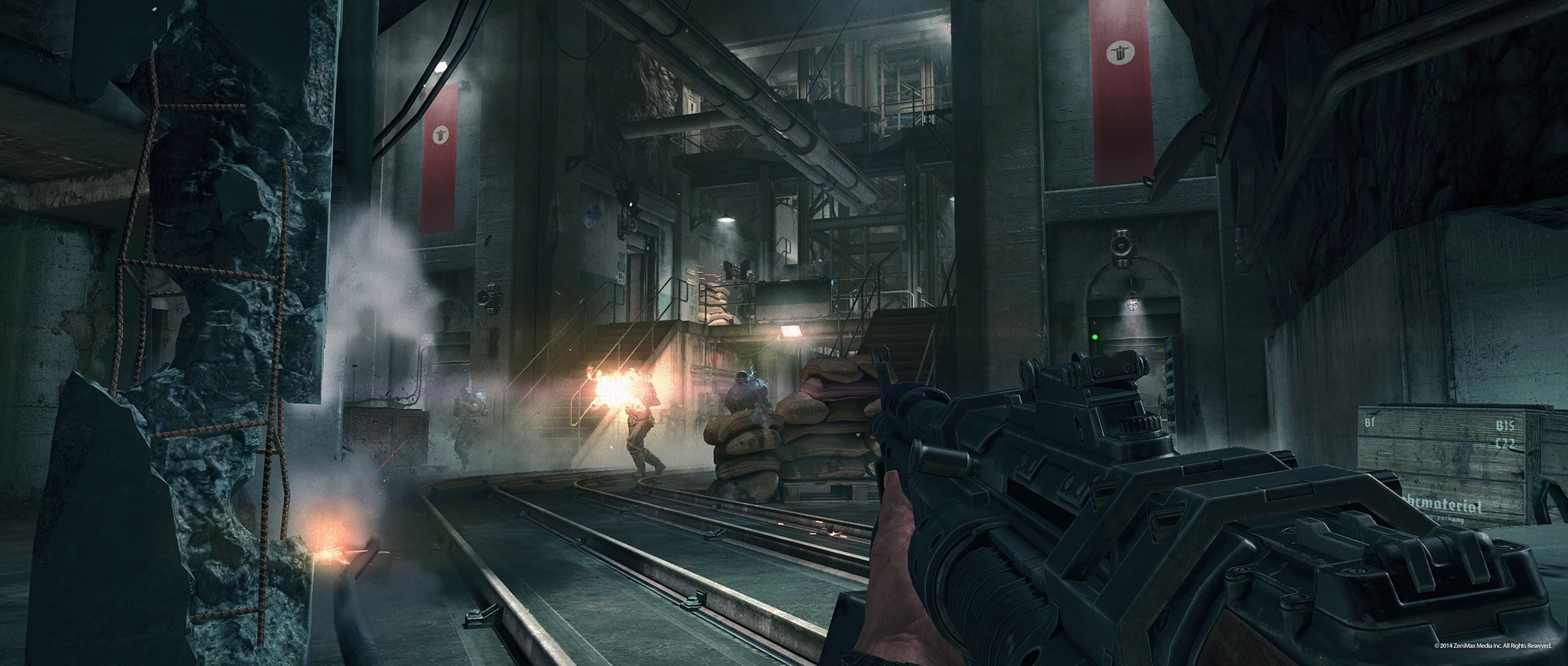 1080P, wolfenstein the new order, HD Wallpaper