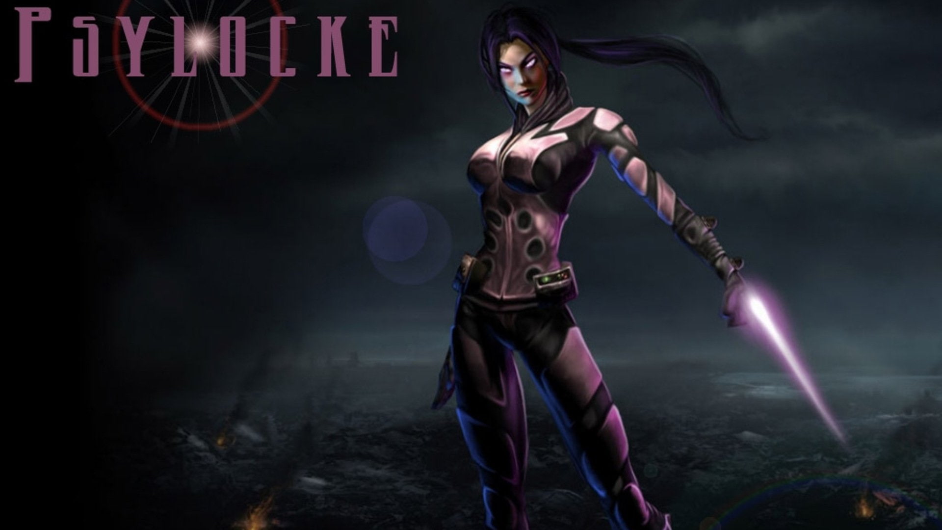 marvel, psylocke, comics, 1080P, HD Wallpaper