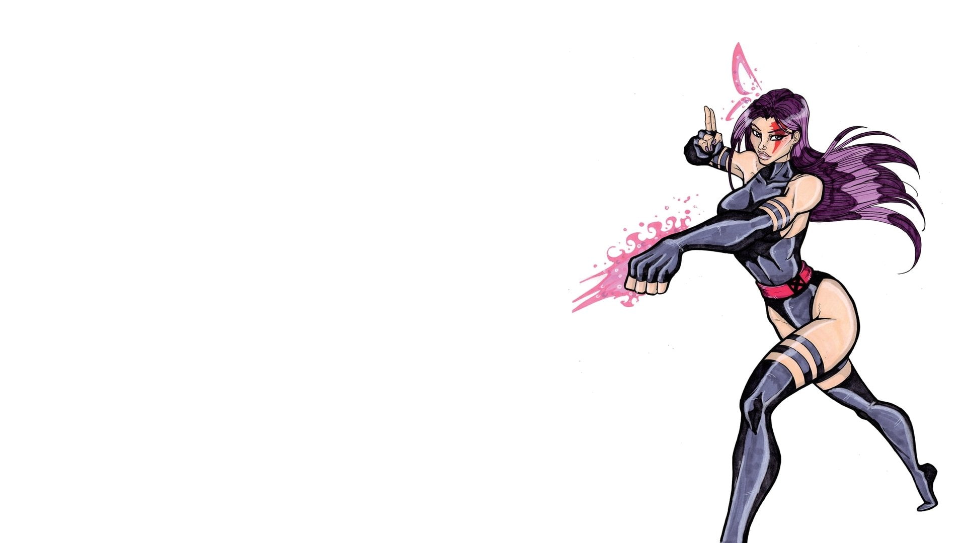 1080P, Psylocke (Marvel Comics), X-Men, HD Wallpaper