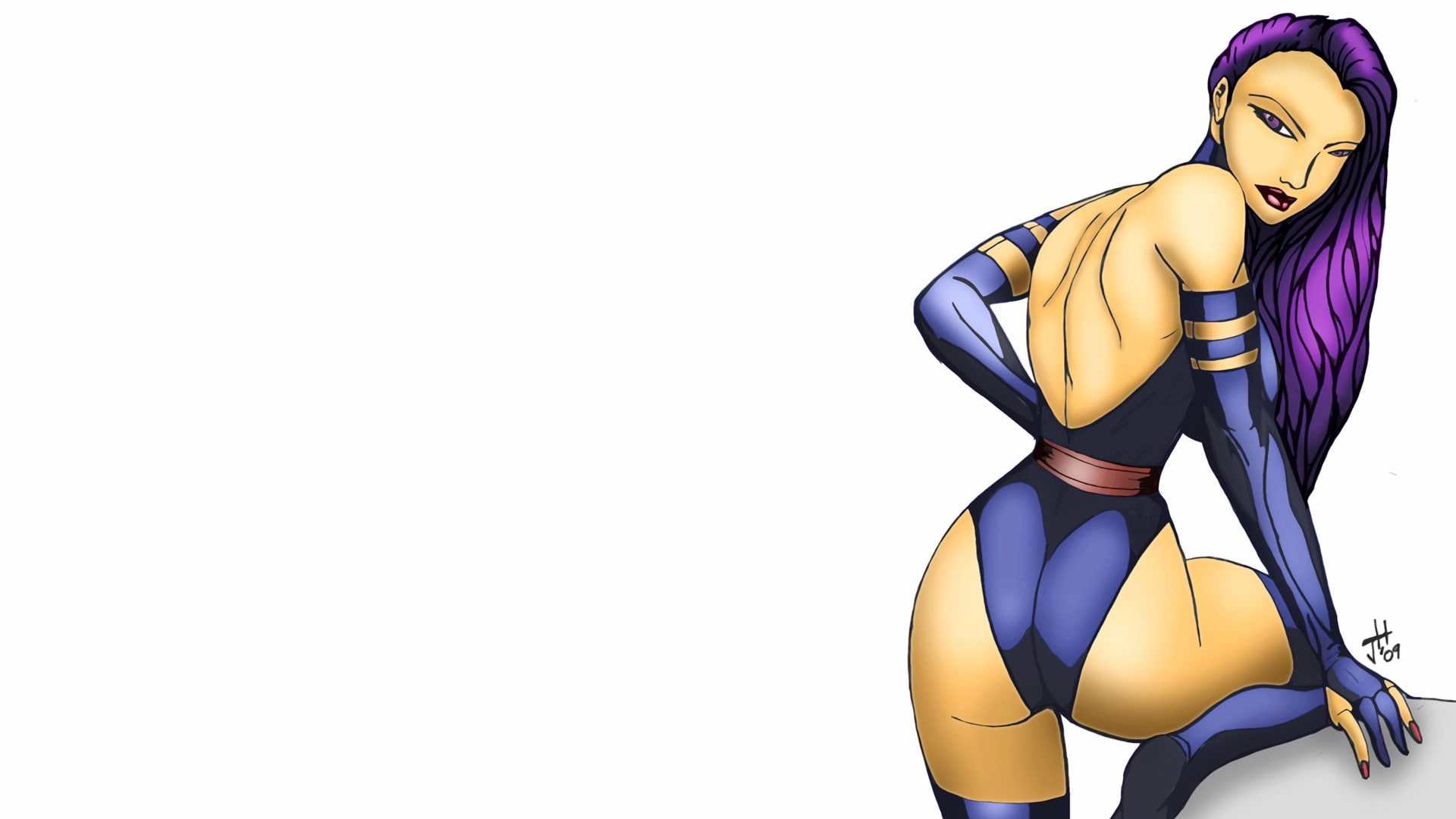 1080P, X-Men, Psylocke (Marvel Comics), HD Wallpaper