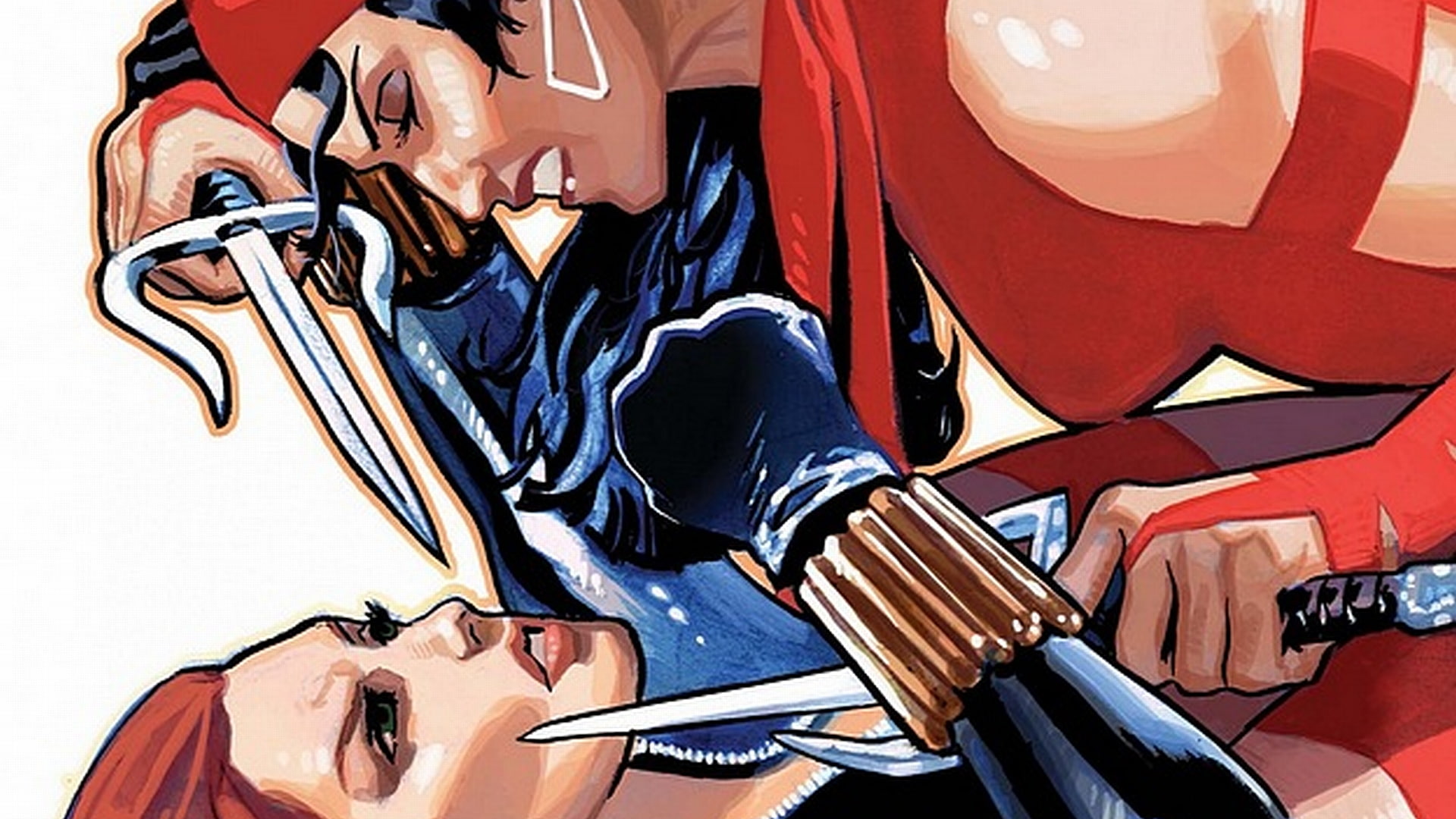 Comics, Elektra (Marvel Comics), 1080P, Black Widow, HD Wallpaper