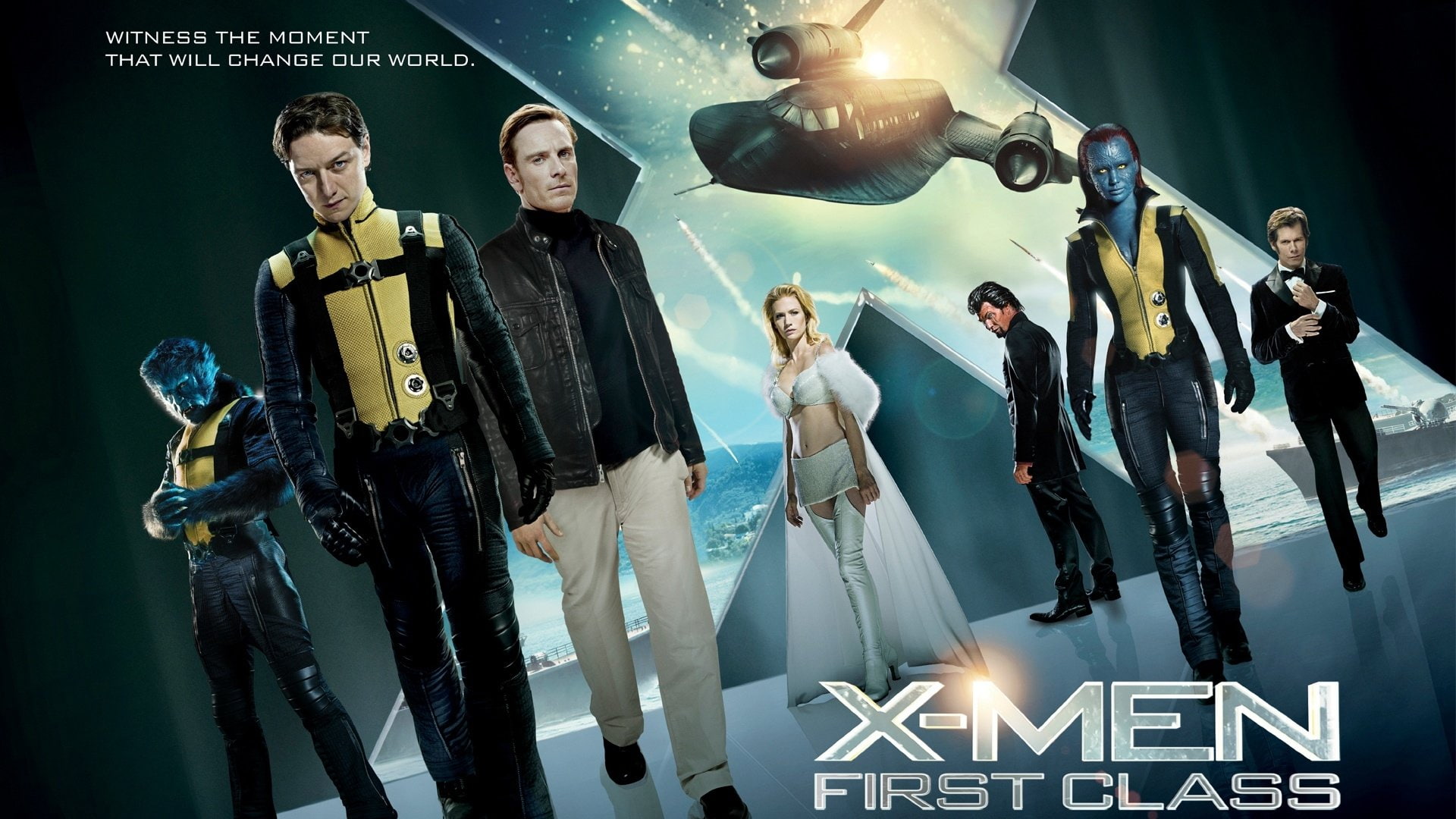 Mystique (Marvel Comics), X-Men: First Class, X-Men, 1080P, Beast (Marvel Comics), HD Wallpaper