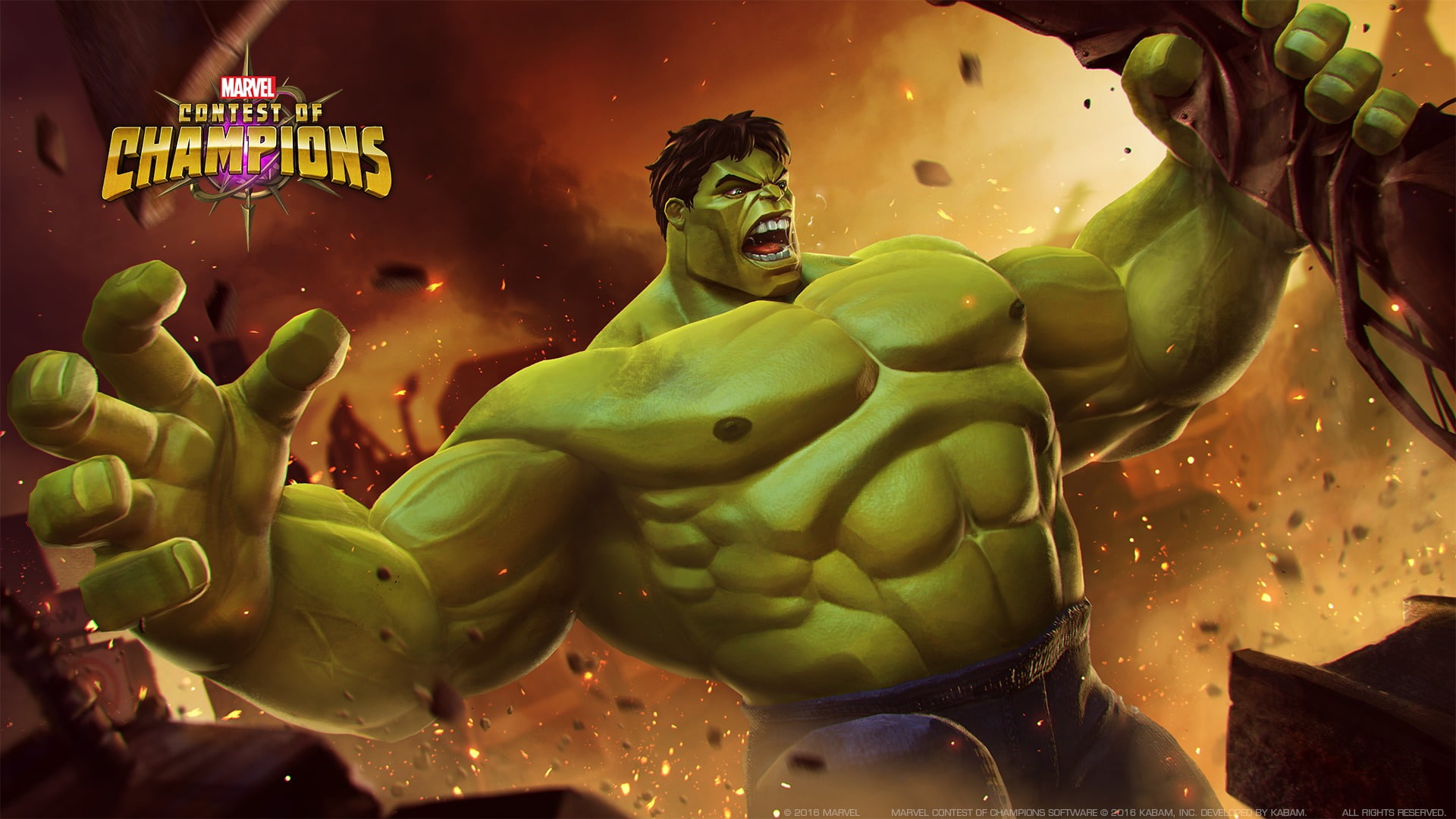 Video Game, Hulk, MARVEL Contest of Champions, 1080P, HD Wallpaper