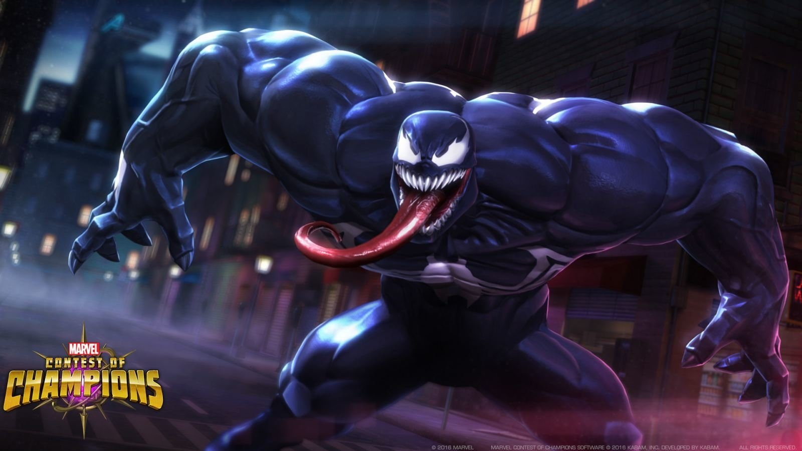 720P, Video Game, MARVEL Contest of Champions, Venom, HD Wallpaper
