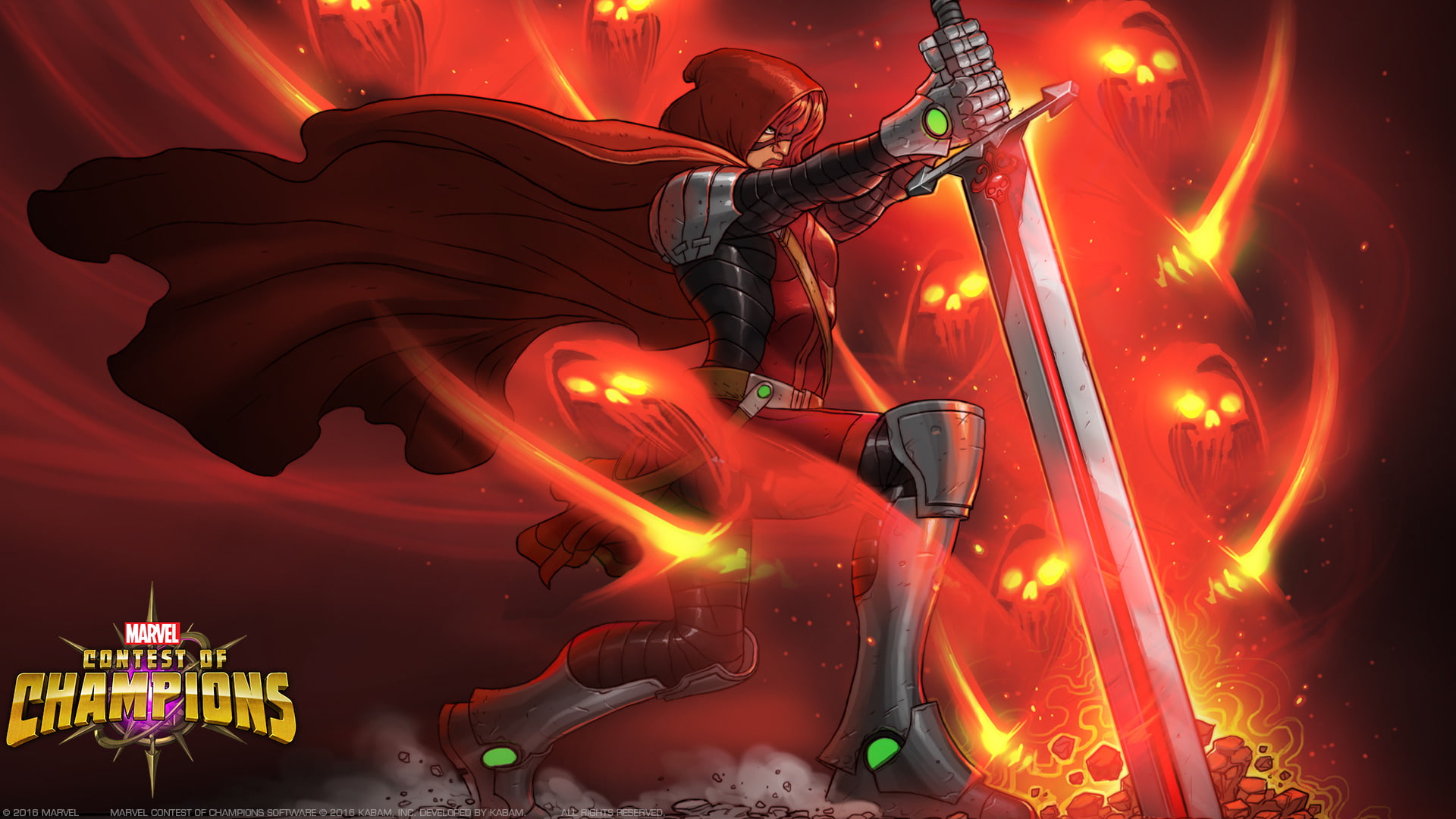 Video Game, MARVEL Contest of Champions, Guillotine (Marvel Comics), 1080P, Jeannine Sauvage, HD Wallpaper