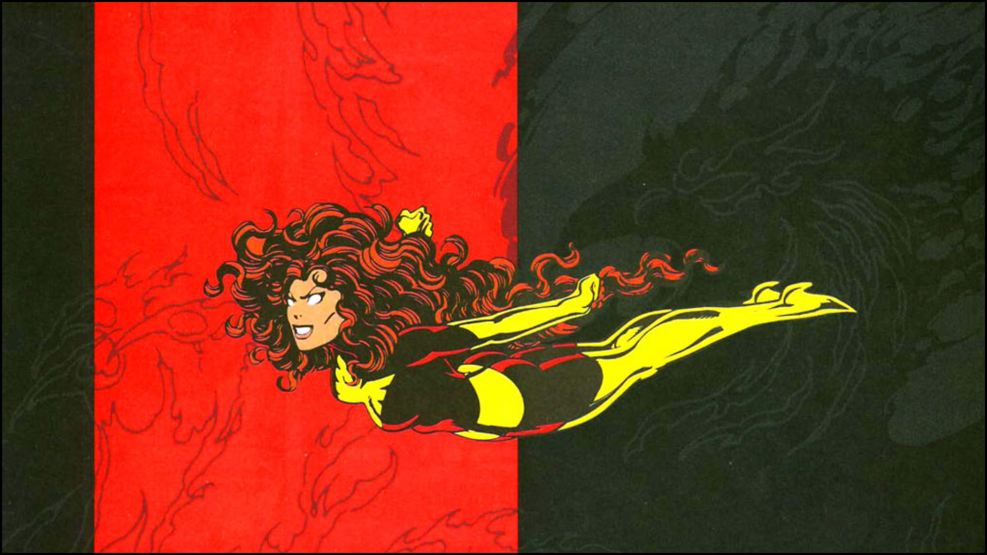 Dark Phoenix, Comics, Phoenix (Marvel Comics), 1080P, HD Wallpaper