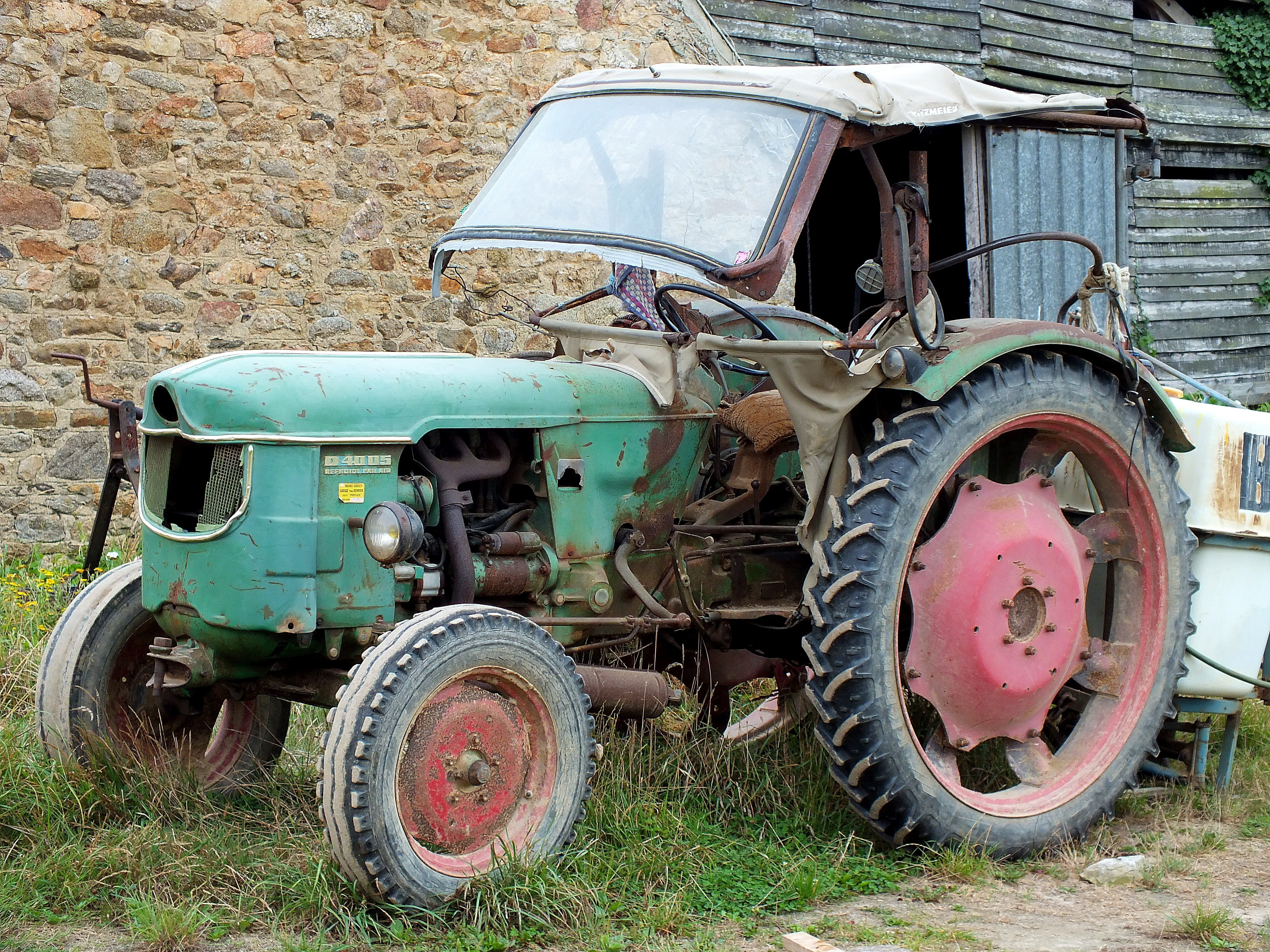 damaged, deterioration, tire, transport, vintage, outdoors, plant, equipment, run-down, field, rusty, obsolete, earth, day, wheel, no people, decline, at the age of, HD Wallpaper