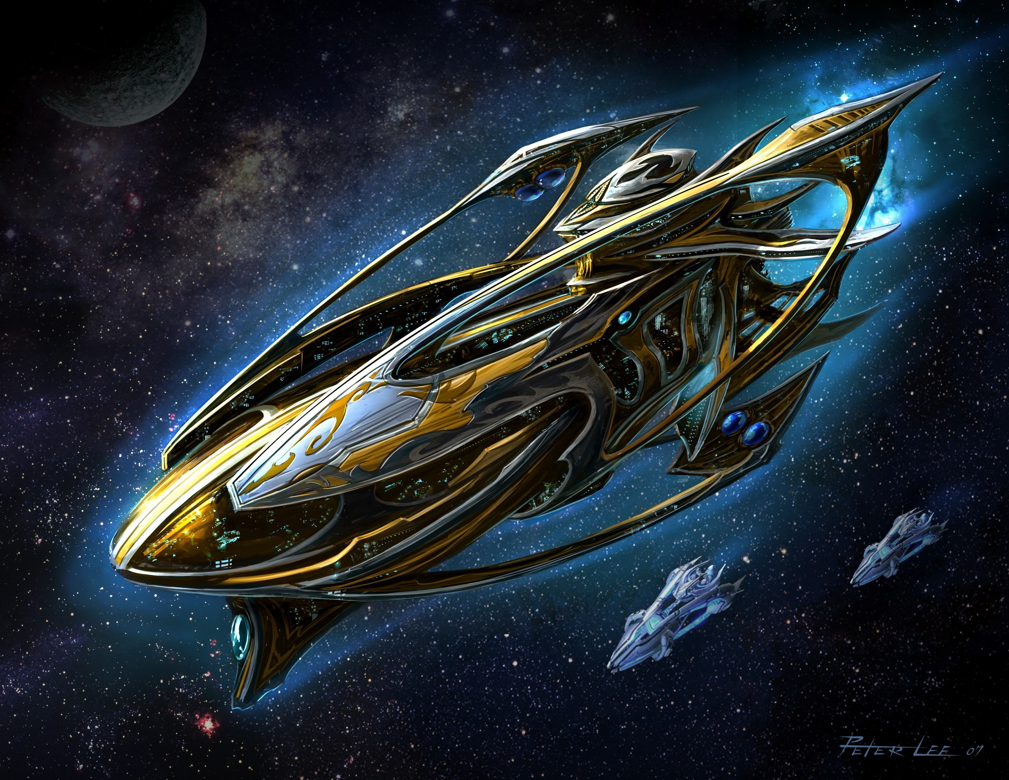 2K, Tempest, Protoss, Starcraft, HD Wallpaper