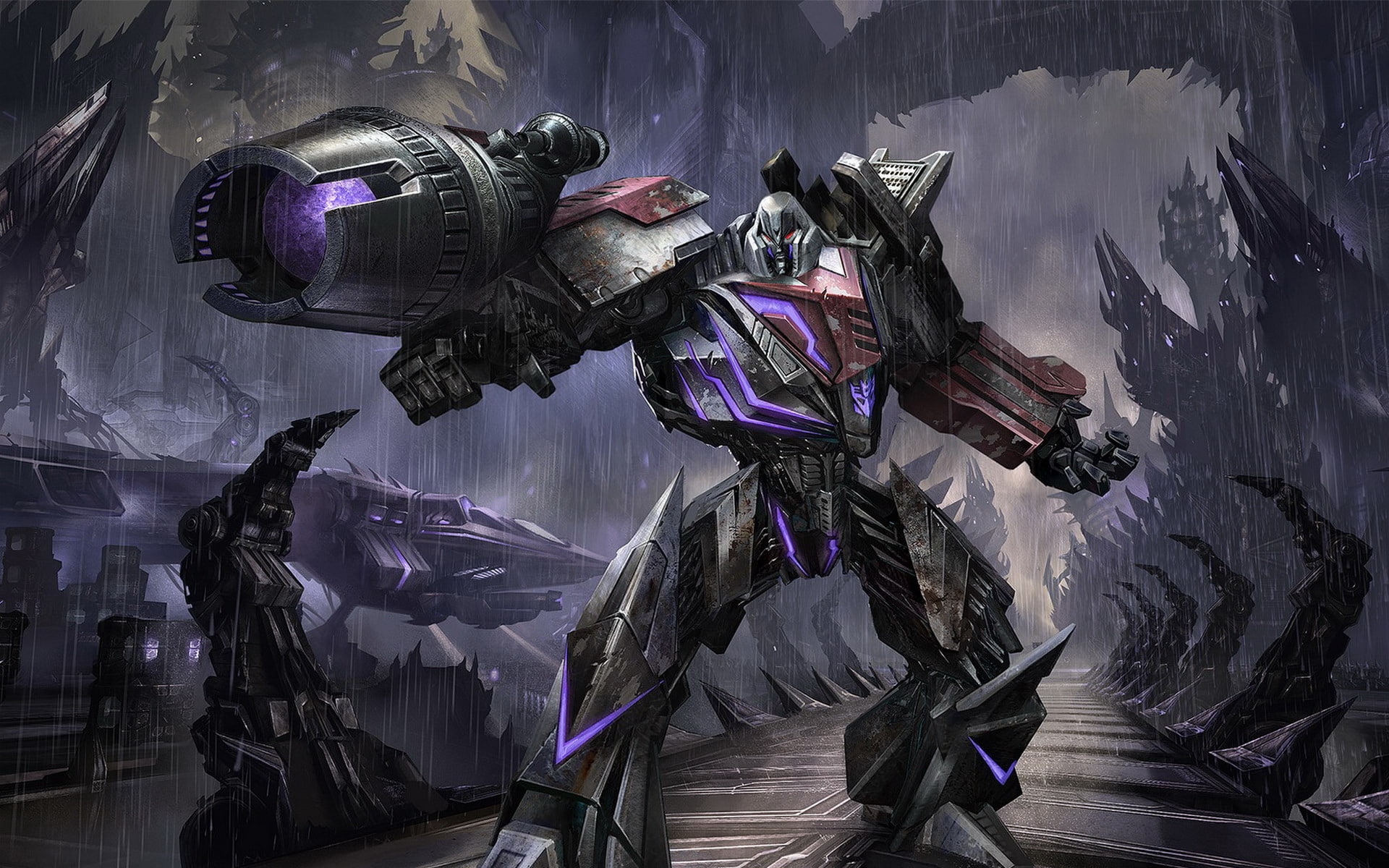 creature, cannon, war, arm, cybertron, poster, 1080P, game, transformers, HD Wallpaper