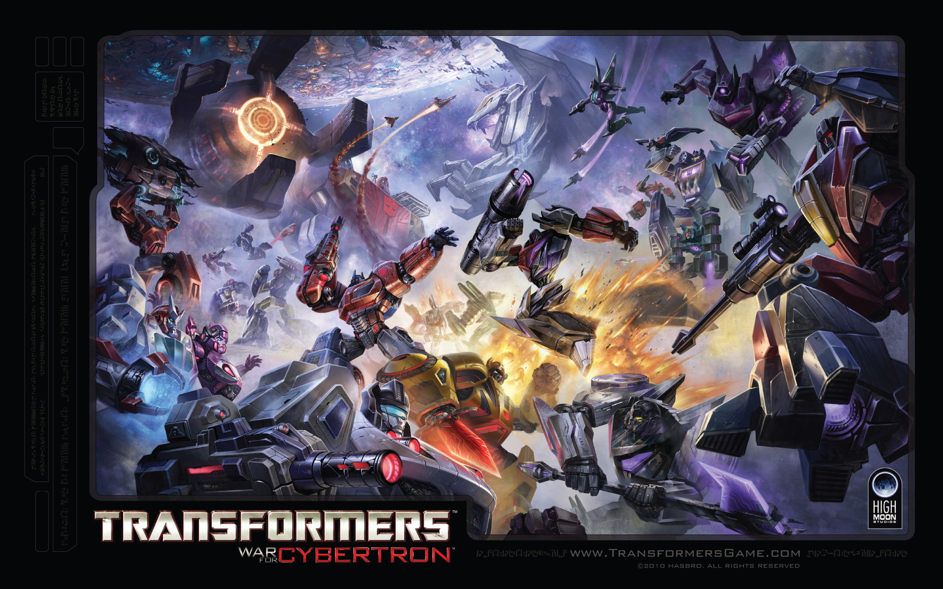 war, transformers, 1080P, hd, cybertron, video games, for, robots, HD Wallpaper