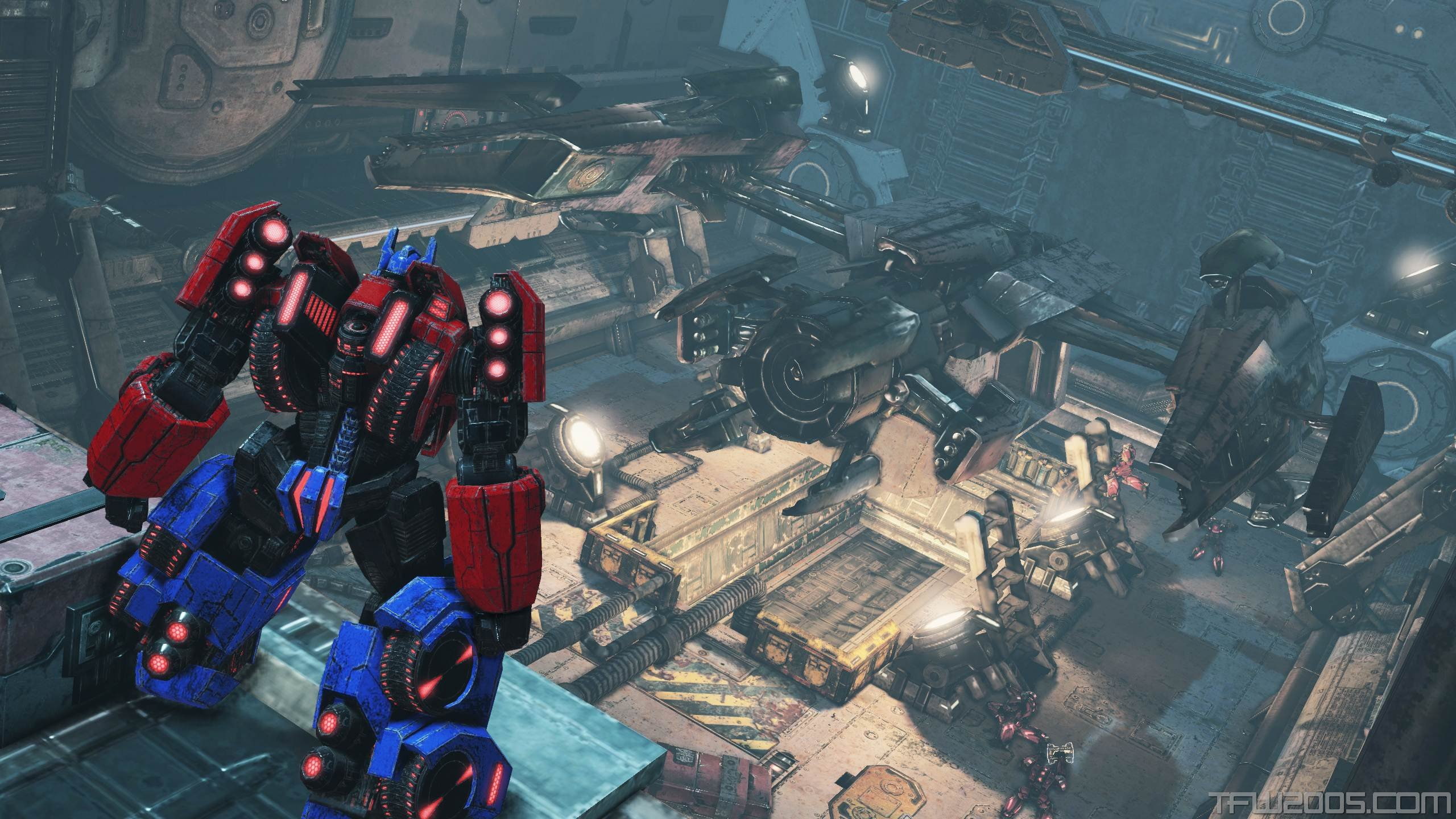 cybertron, action, mecha, fighting, 2K, transformers, shooter, fall, sci-fi, HD Wallpaper