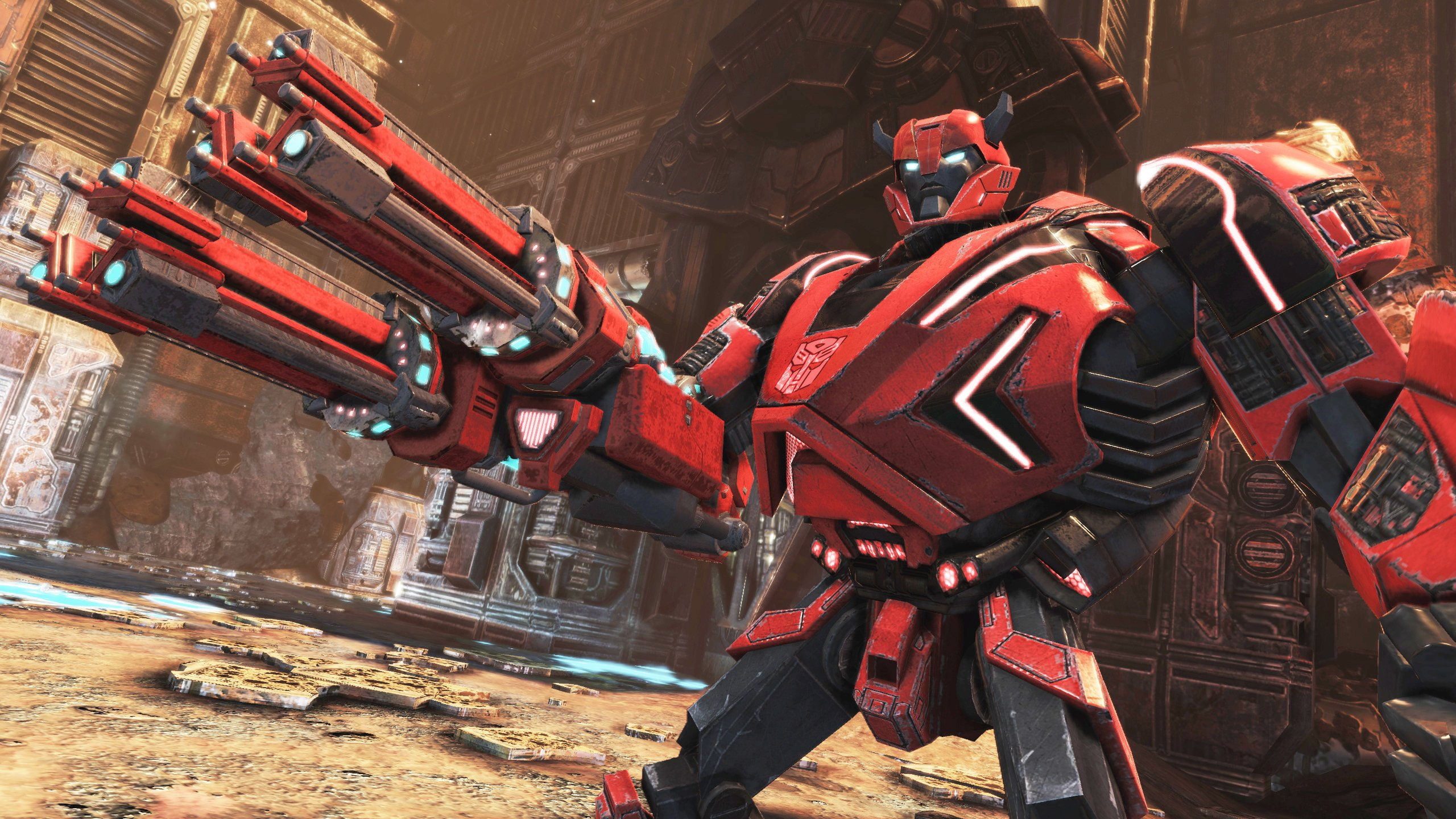 fall, action, cybertron, fighting, transformers, shooter, sci-fi, 2K, mecha, HD Wallpaper