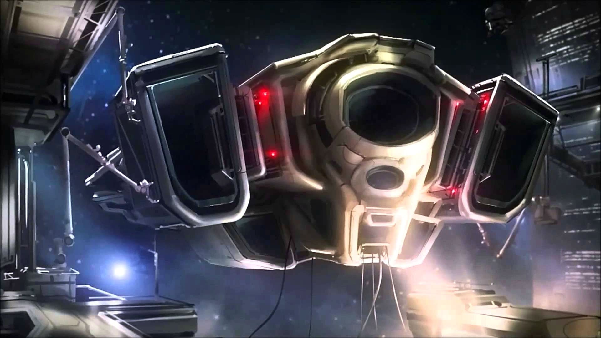 spaceship, Starships, Strategy, action, photography themes, the media, fi, illuminated, 1080P, security, mode of transportation, sid, focus on foreground, HD Wallpaper