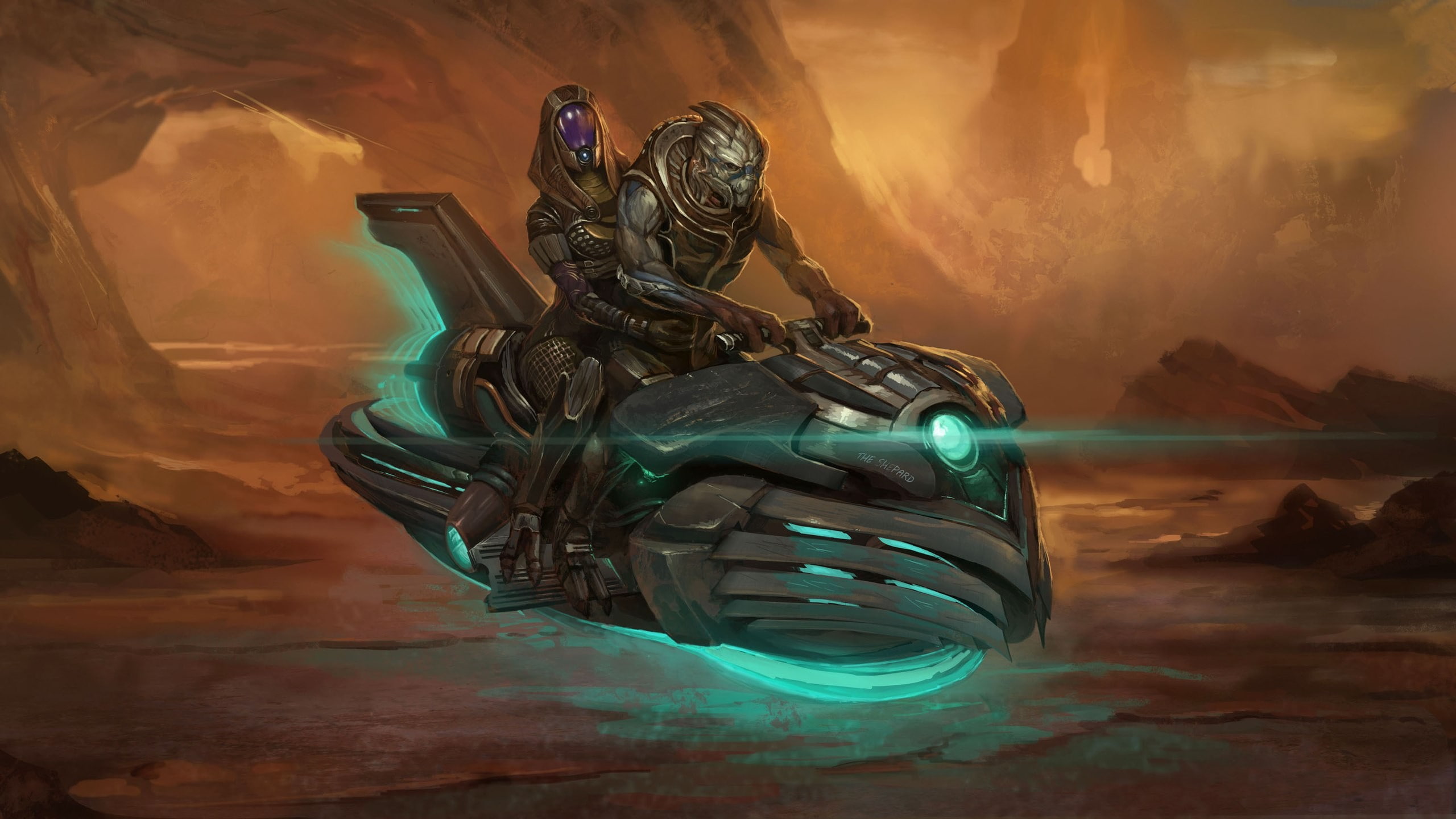 nar, video, tali, mass, games, 2K, garrus, zorah, effect, rayya, vakarian, HD Wallpaper