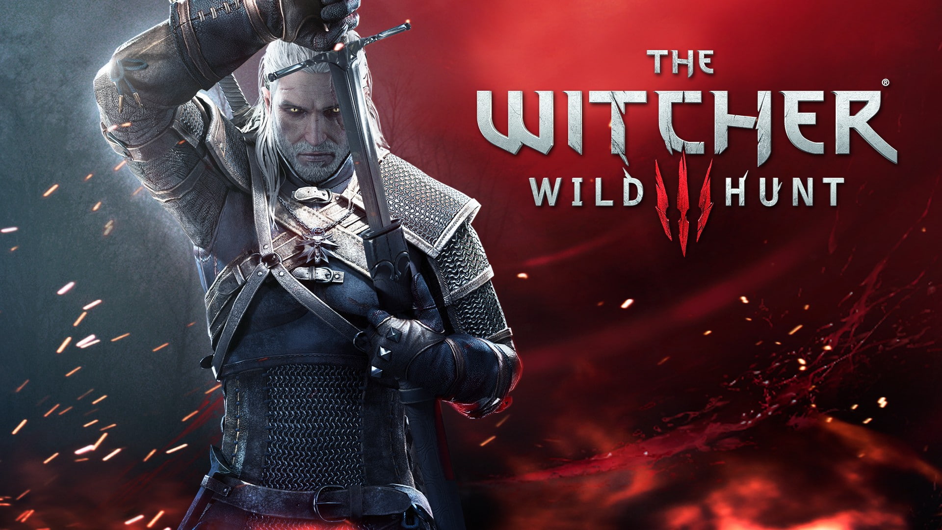 Warrior, wild, sword, Andrzej Sapkowski, The Witcher 3: Wild Hunt, armor, CD Projekt RED, 1080P, The Witcher, The Witcher 3: The Wild Hunt, Geralt, game, HD Wallpaper