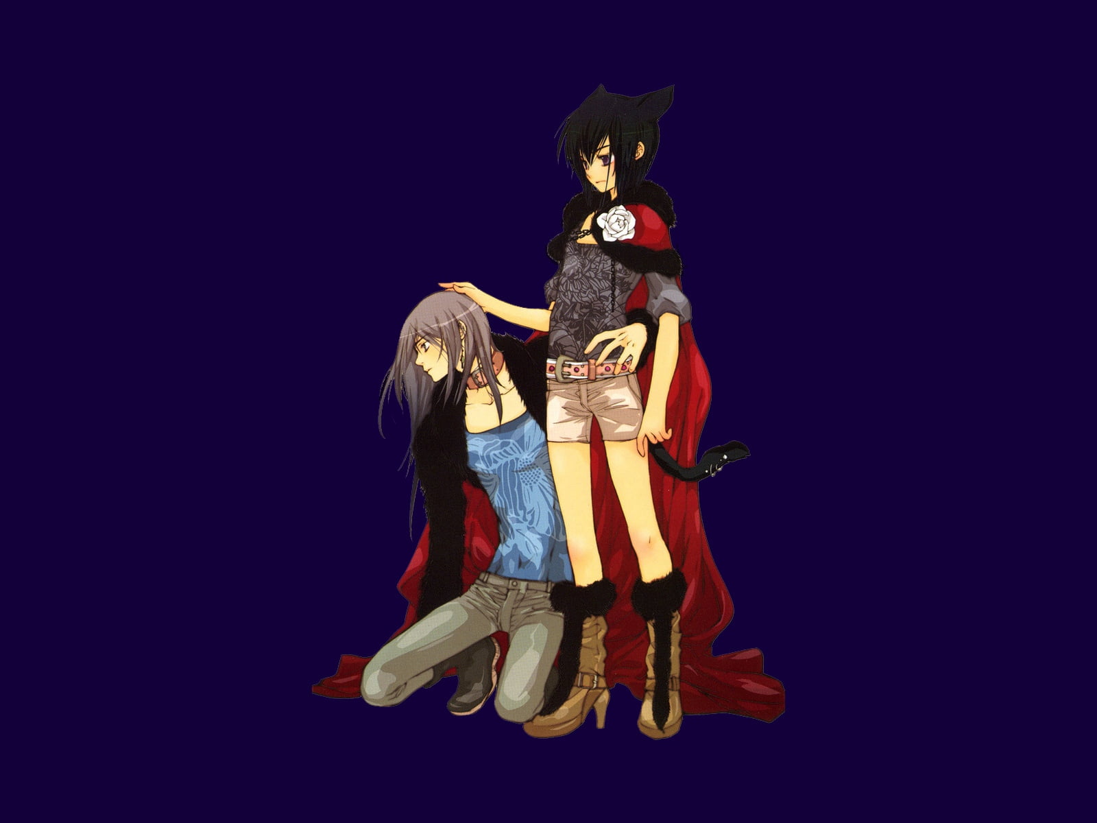 disguise, illustration, men, fantasy, arts culture and entertainment, representation, 720P, cultures, cape, human representation, tail, dressing up, full length, HD Wallpaper