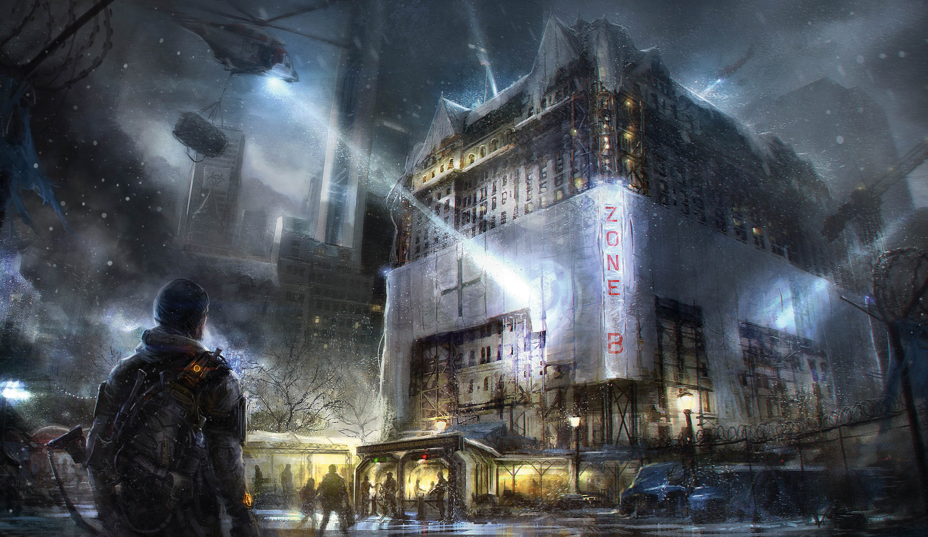 ubisoft, 2K, art, entertainment, building, HD Wallpaper