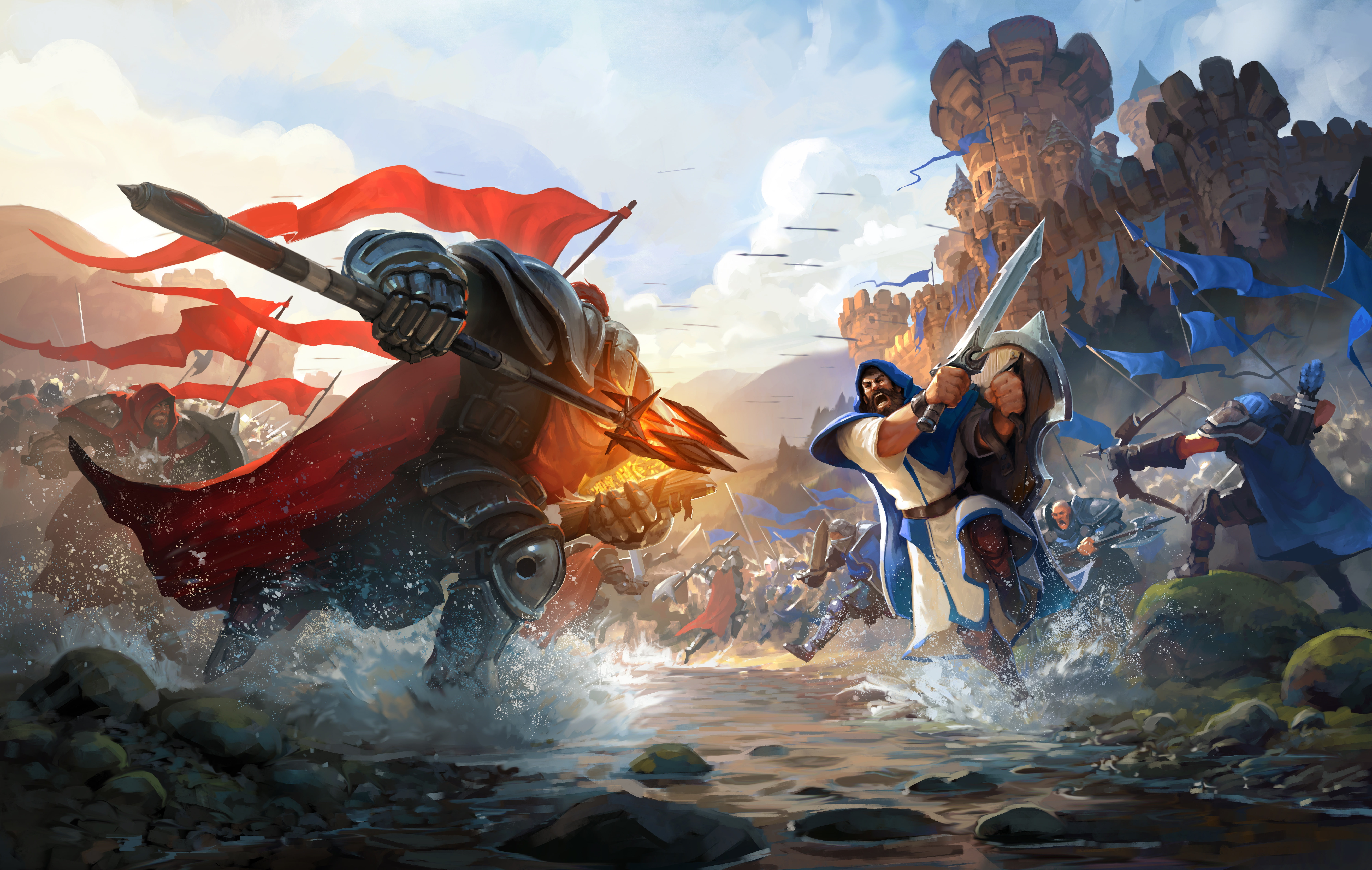 Albion Online, 8K, Game, Battle, HD Wallpaper