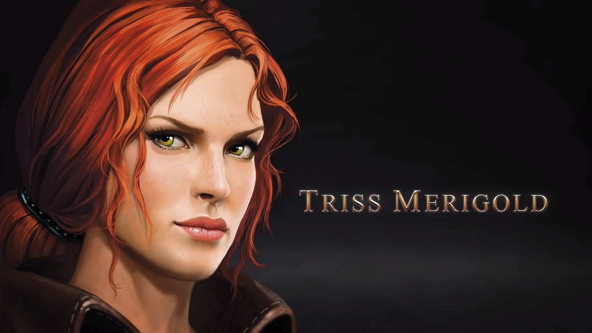 women, Andrzej Sapkowski, wizard, magic, redhead, The Witcher, Triss Merigold, 1080P, HD Wallpaper