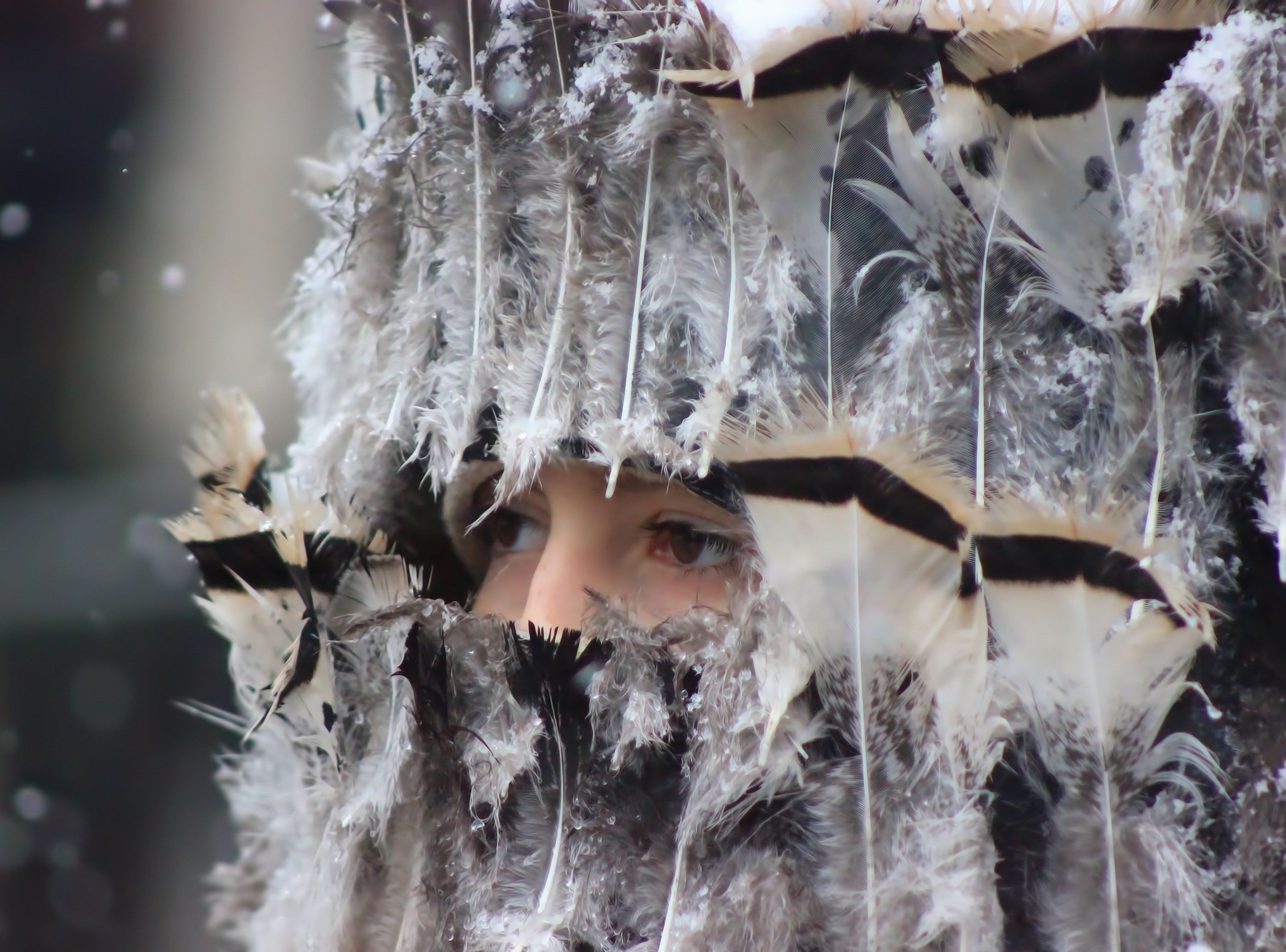 lifestyles, festival, front view, 2K, leisure activity, fur hat, one person, Others, girls, international, childhood, innocence, winter, women, human representation, HD Wallpaper