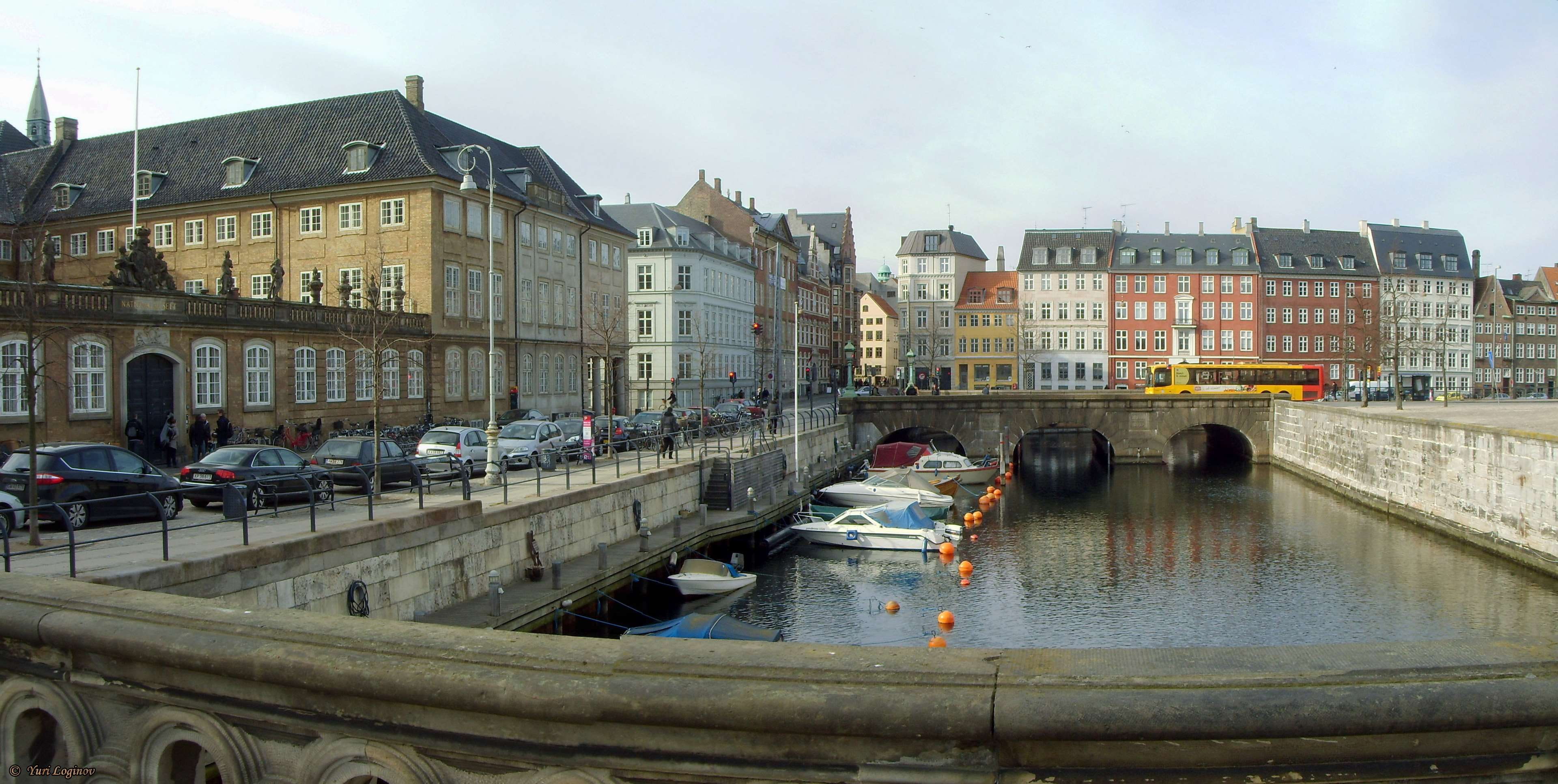 transportation, built structure, residential district, building, kbenhavn, canal, bridge, 4K, incidental people, arch bridge, denmark, sky, frederiksholms kanal, HD Wallpaper