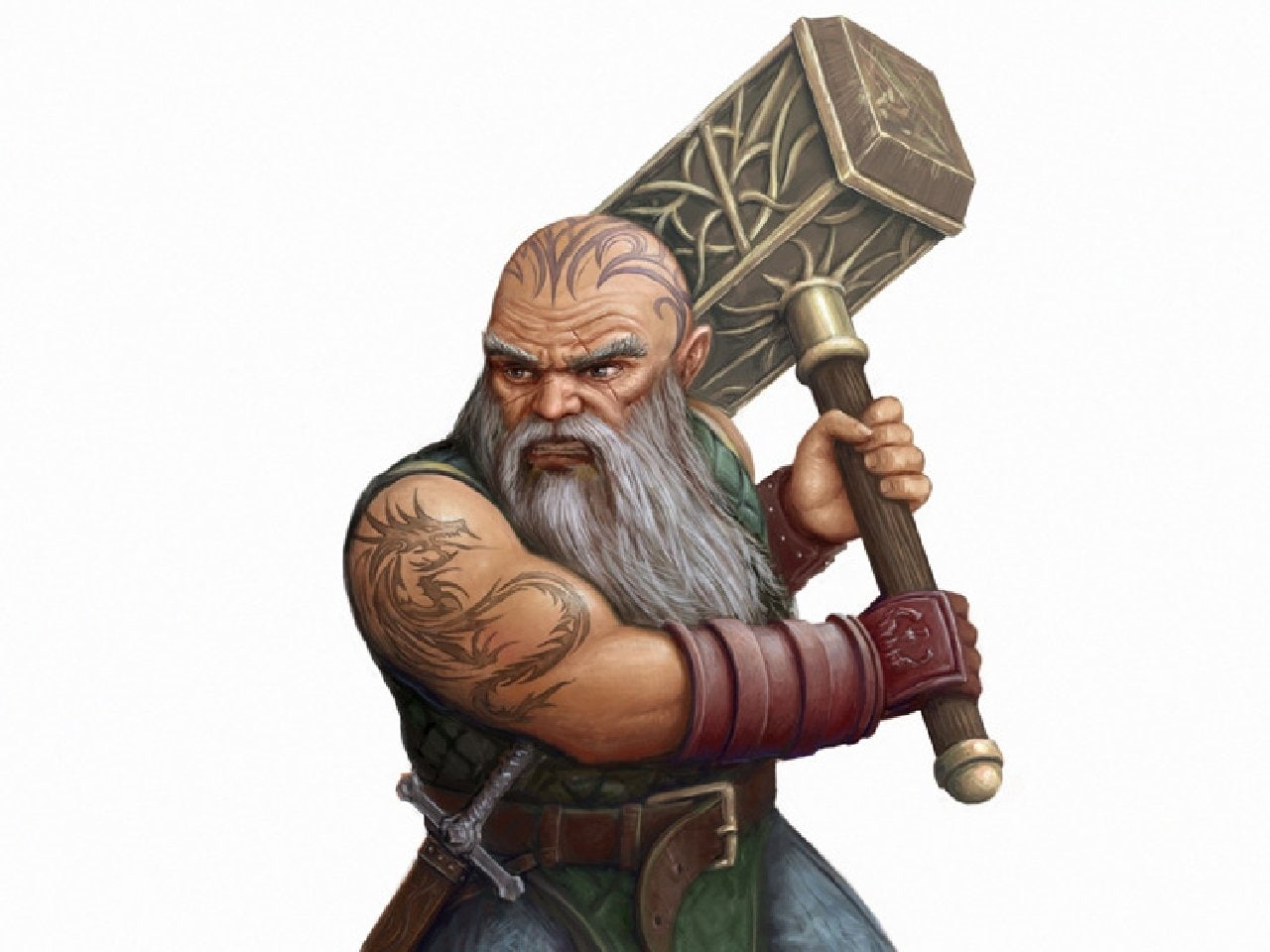 Dwarf, Conan the Barbarian, Fantasy, 720P, HD Wallpaper
