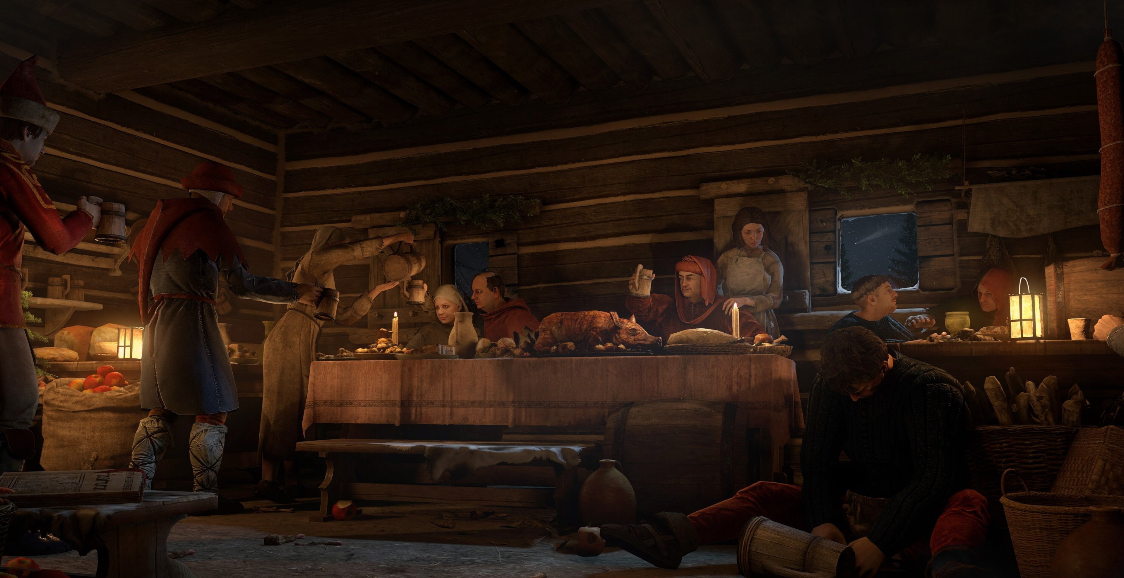 men, crowd, kingdom come deliverance 4k hd  for macbook pro, medium group of people, young women, communication, 4K, real people, waist up, business, young adult, HD Wallpaper
