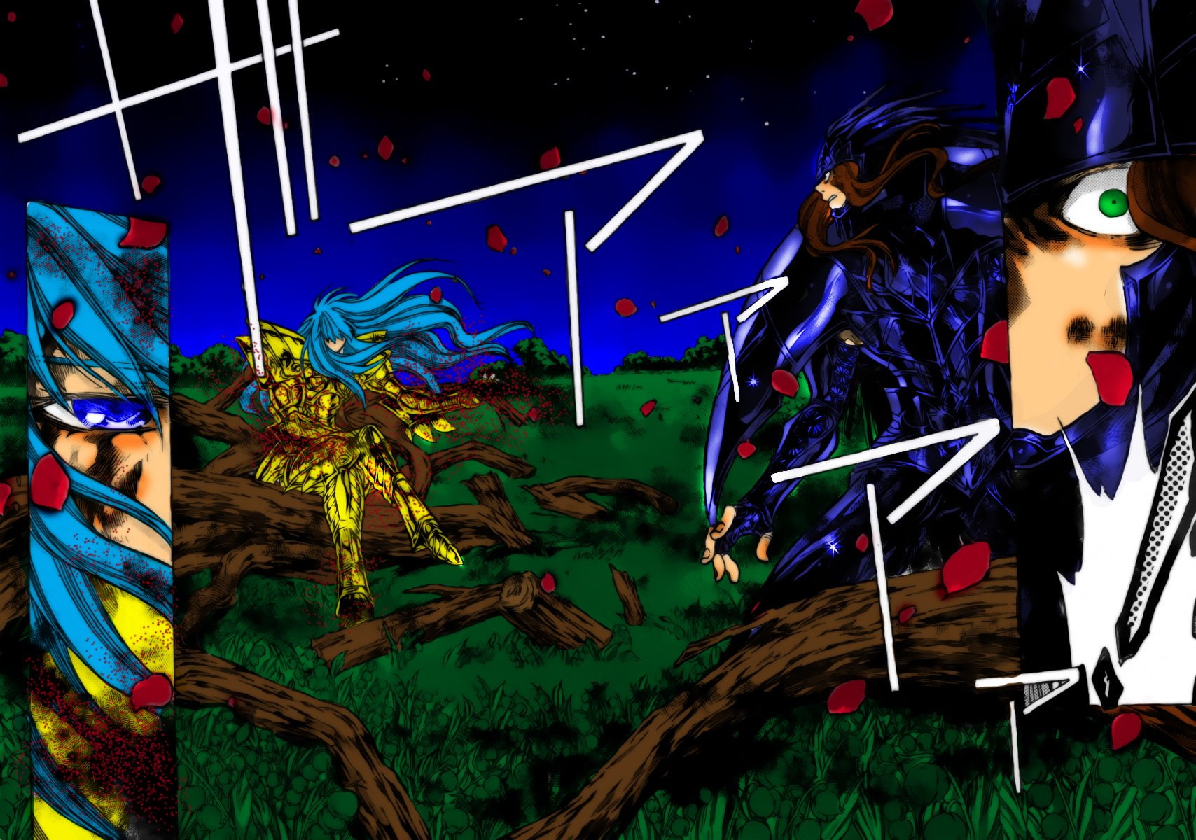 720P, canvas, lost, saint, seiya, HD Wallpaper