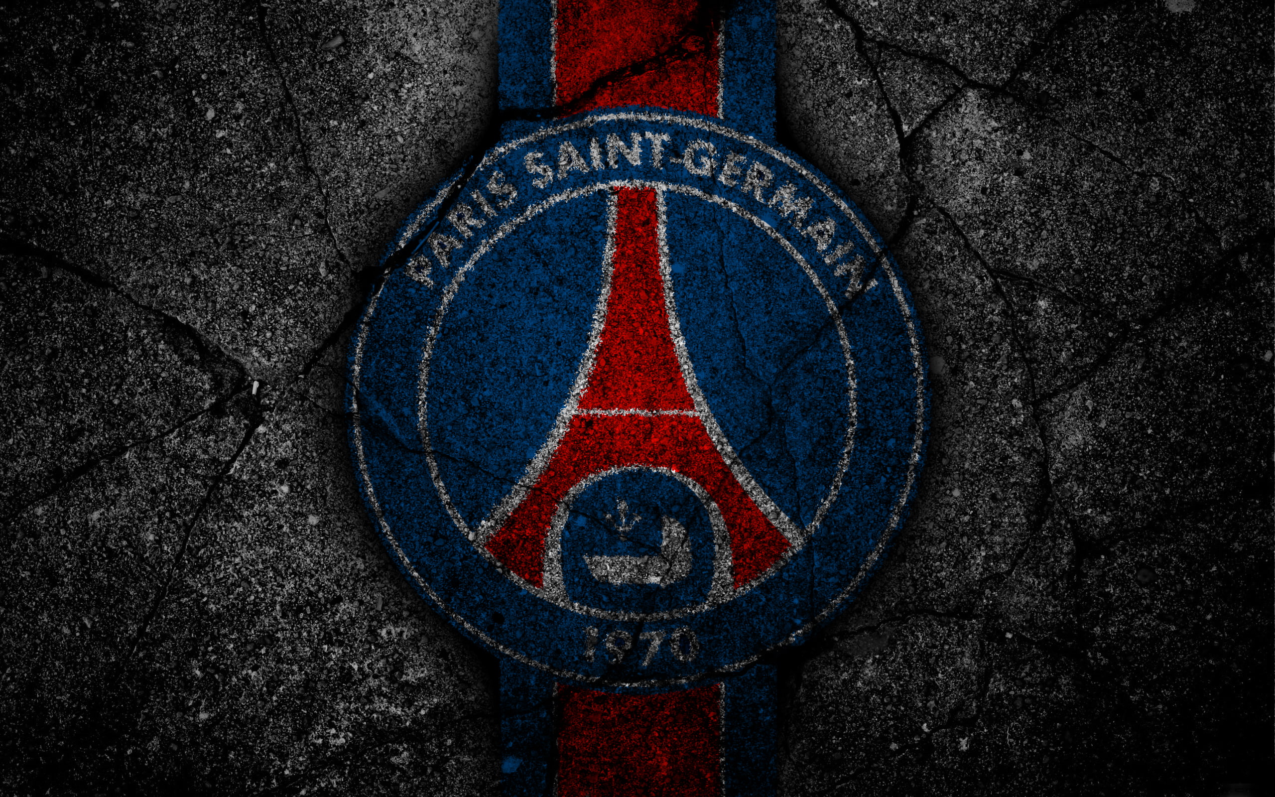 Soccer, Paris Saint-Germain F.C., Logo, 2K, HD Wallpaper