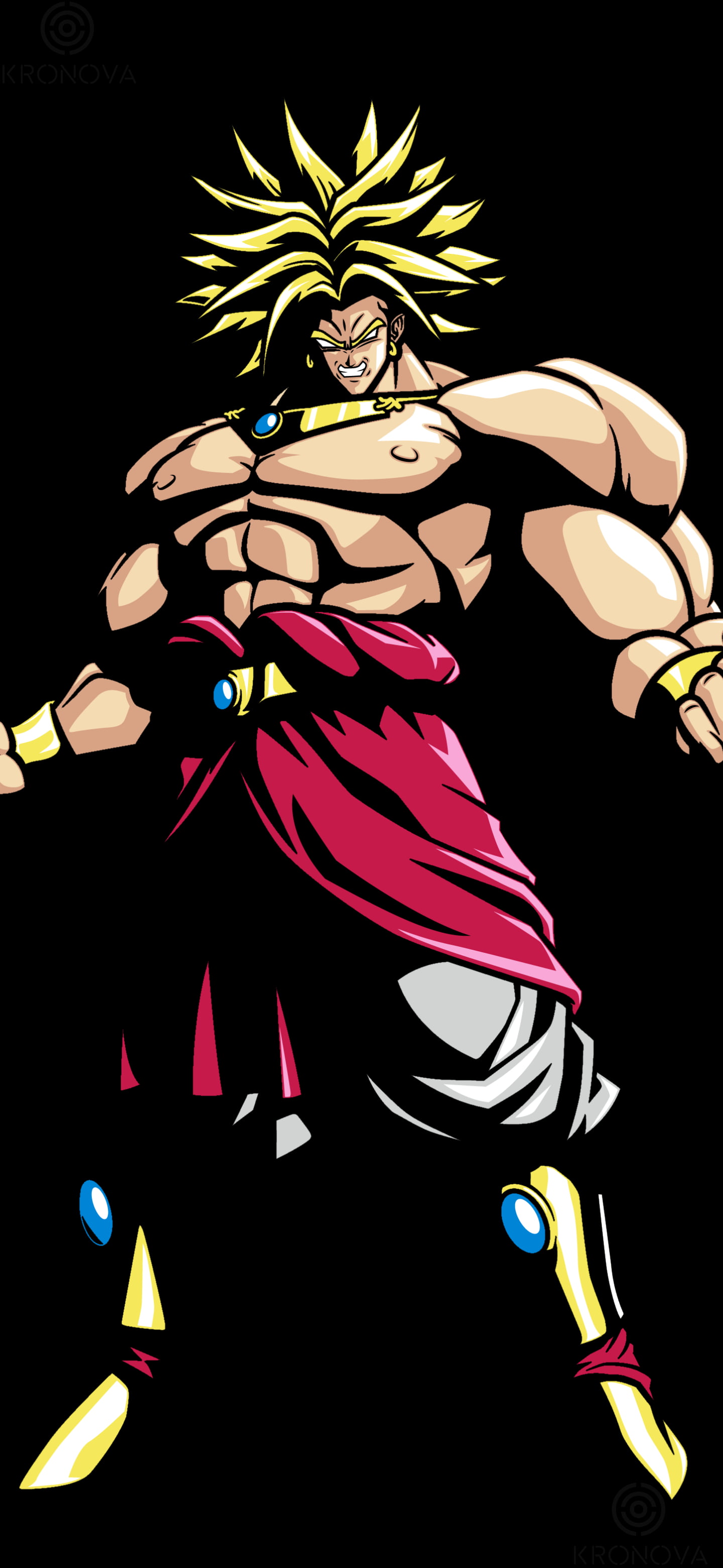 anime, 2K, manga, Dragon Ball Z, Dragon Ball, Broly, Phone HD Wallpaper