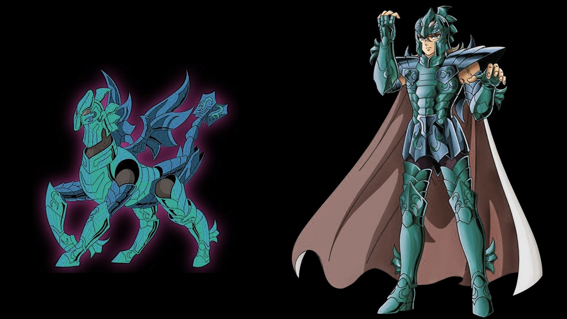 Saint Seiya, Sea Horse Baian, Anime, 1080P, HD Wallpaper