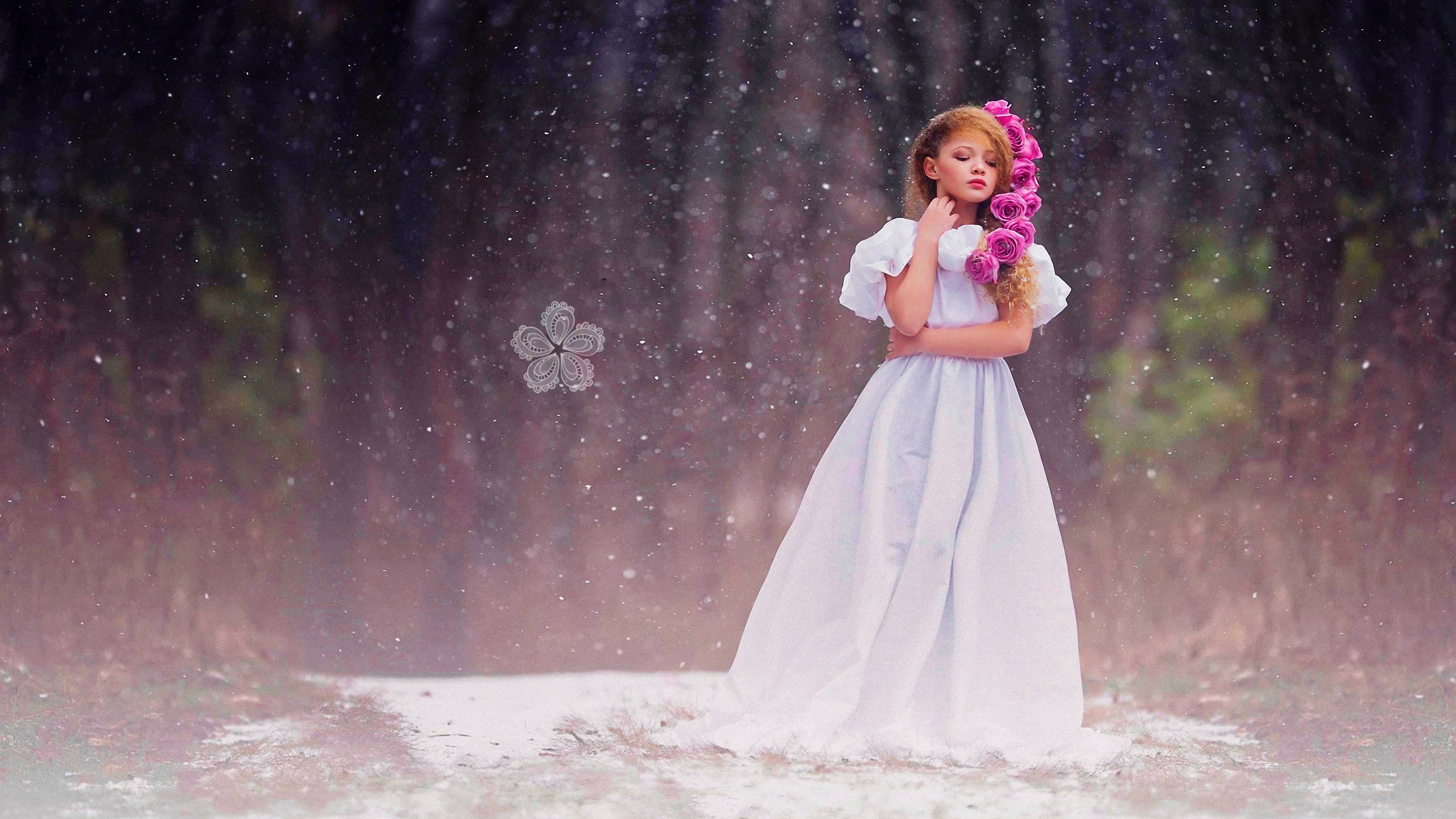 2K, photography, children, HD Wallpaper