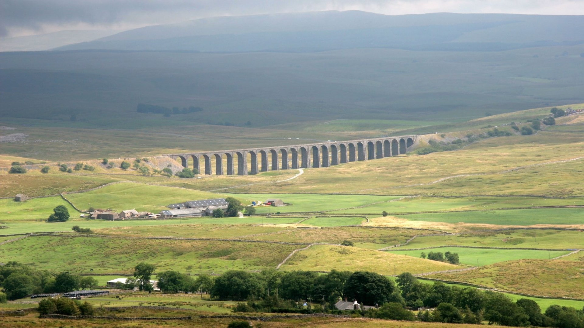 1080P, ribblehead viaduct, HD Wallpaper