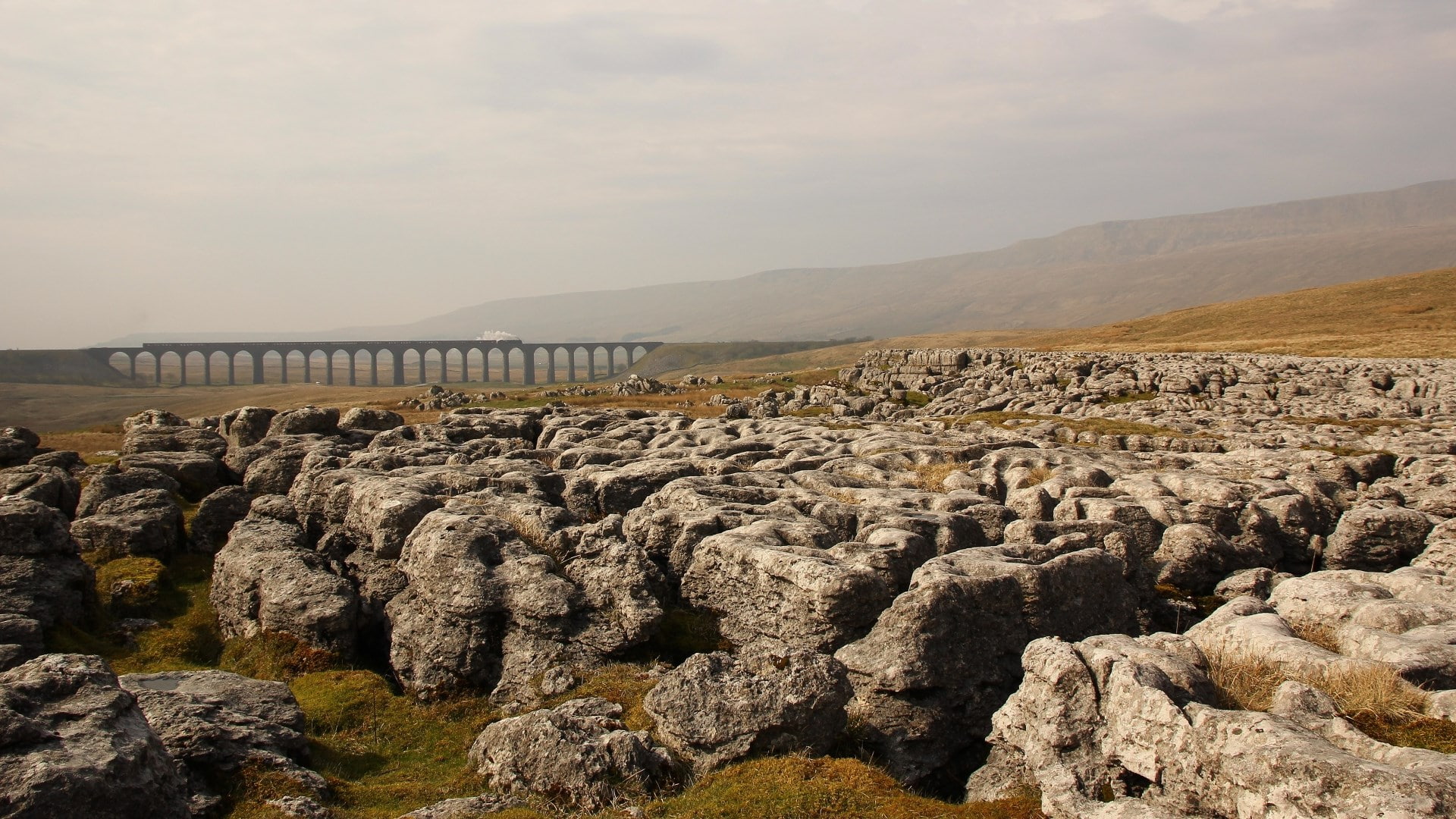 1080P, ribblehead viaduct, HD Wallpaper